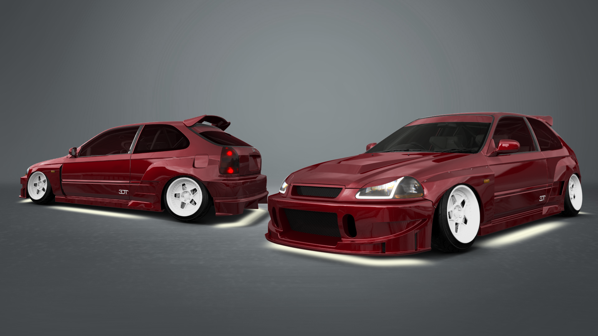 Honda Civic 3 Door Hatchback 1997 tuning