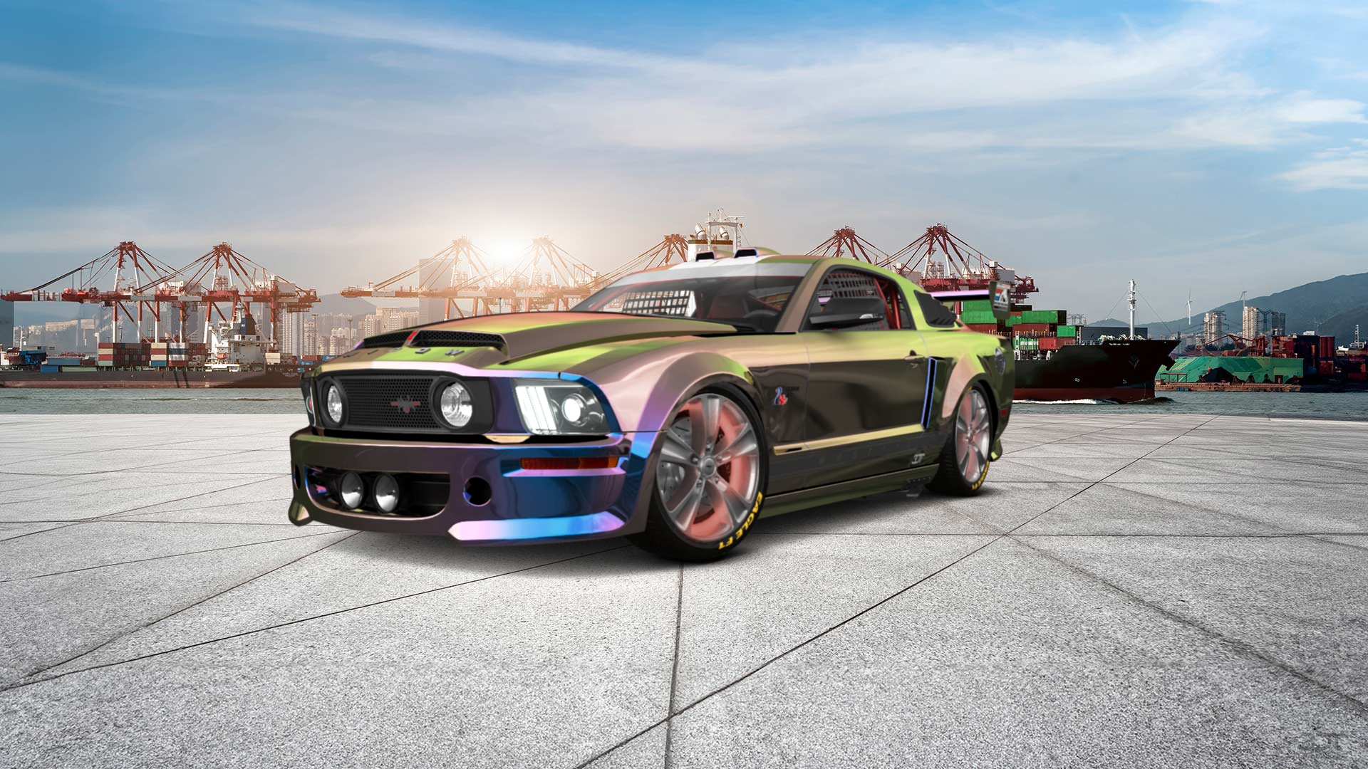 Ford Mustang 2 Door Coupe 2006 tuning