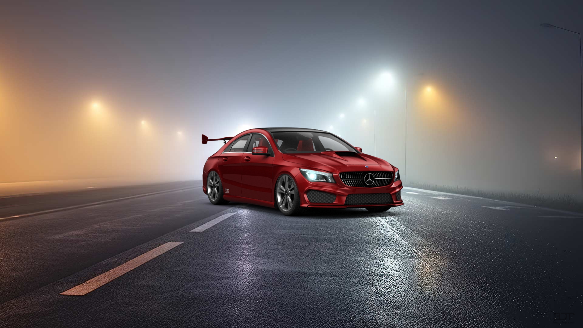Mercedes CLA class 4 Door Coupe 2014 tuning