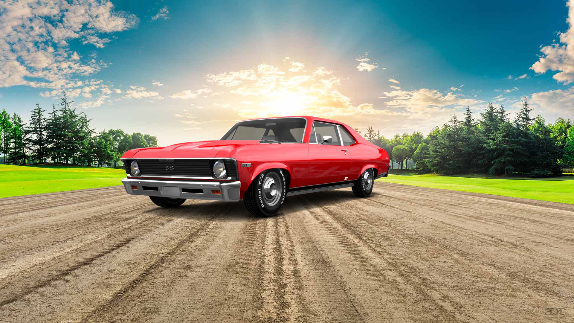 Chevrolet Chevy II Nova 2 Door Coupe 1968