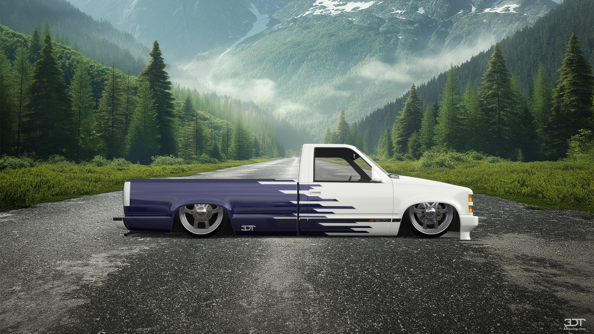 Chevrolet K1500 Regular Cab Fleetside Pickup 1988