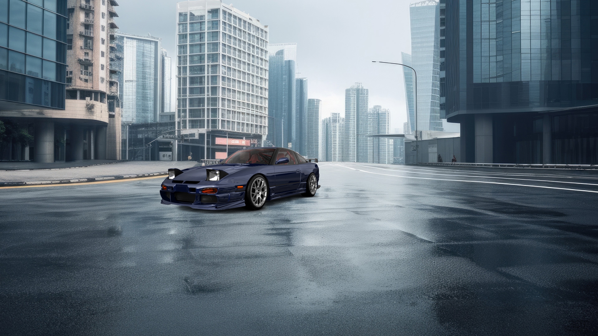 Nissan 240SX 3 Door Hatchback 1989 tuning