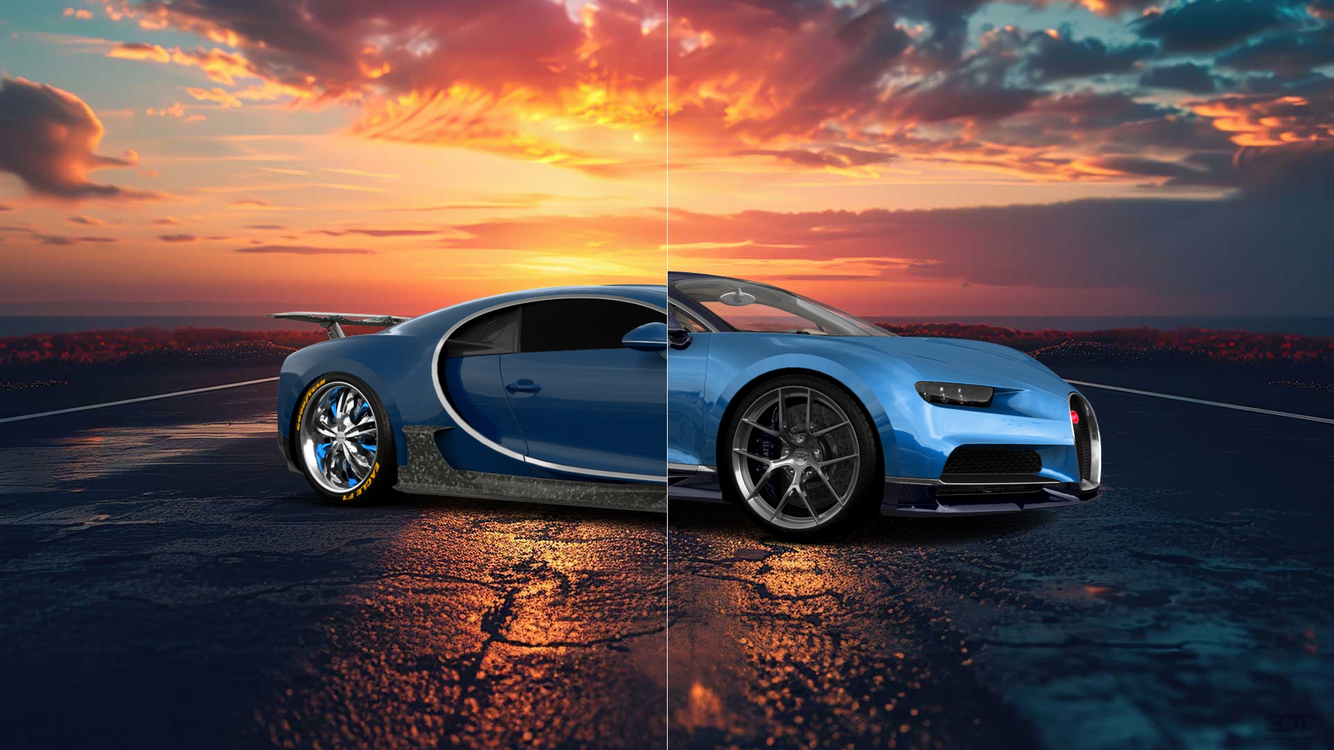 Bugatti Chiron 2 Door Coupe 2016 tuning