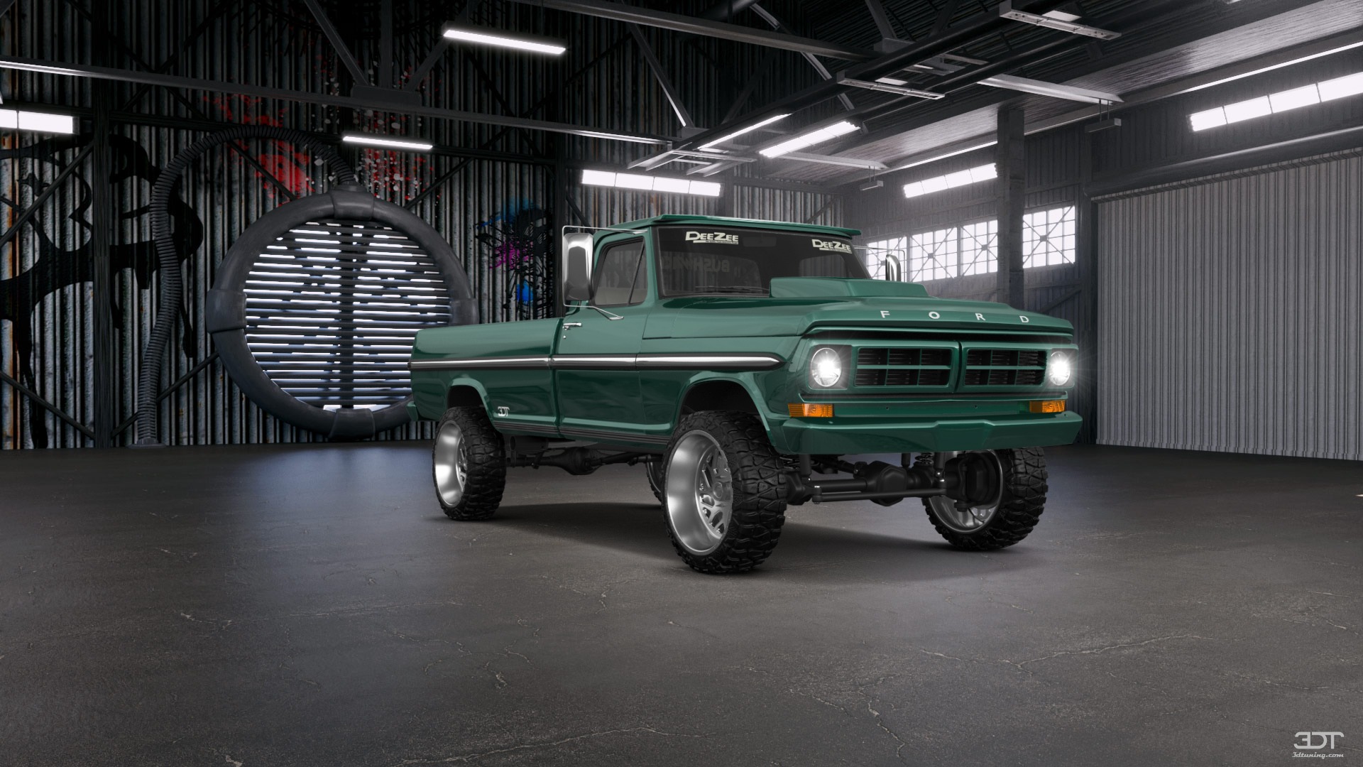 Ford F-250 2 Door pickup truck 1971