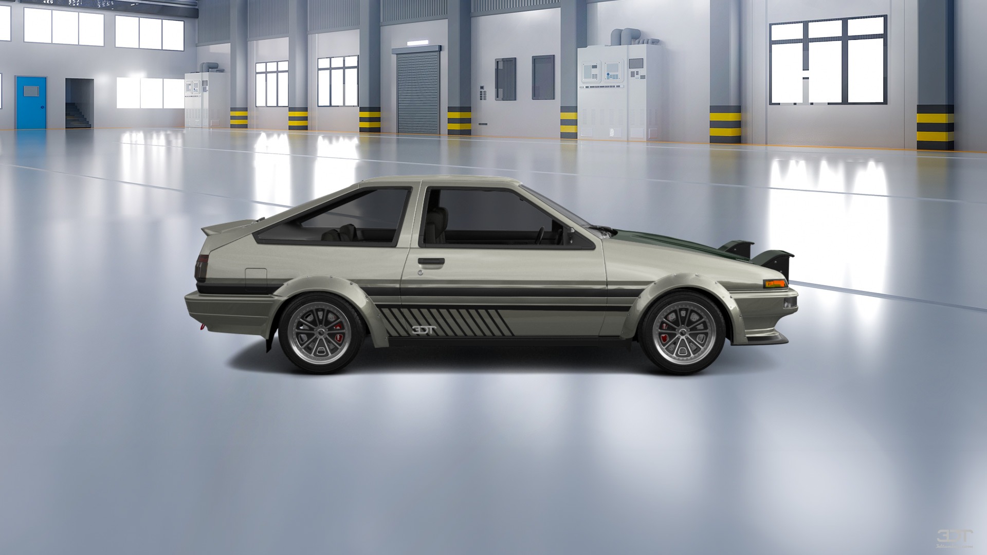 Toyota AE86 3 Door Hatchback 1985 Images