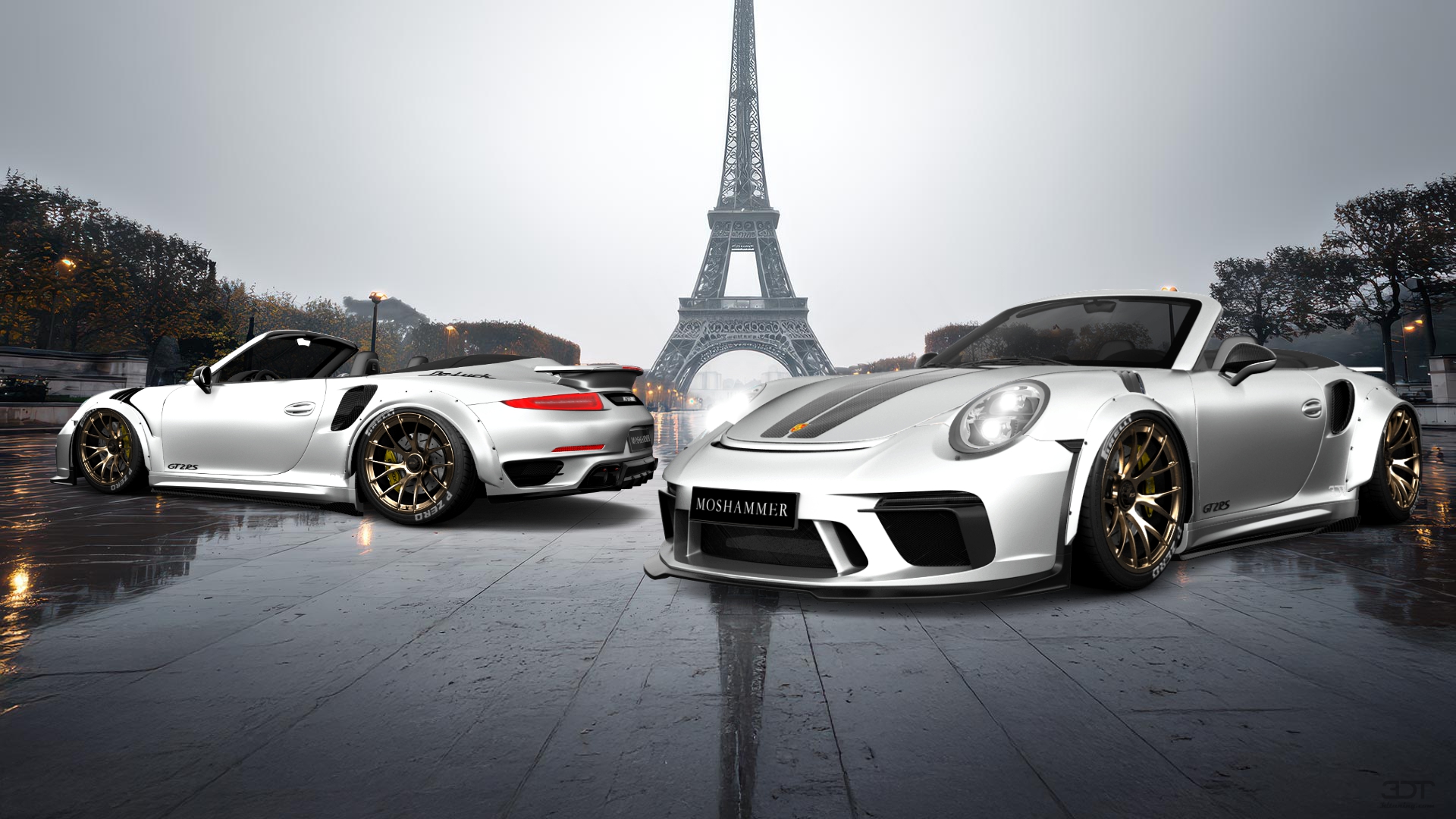 Porsche 911 Turbo S 2 Door Convertible 2014 tuning