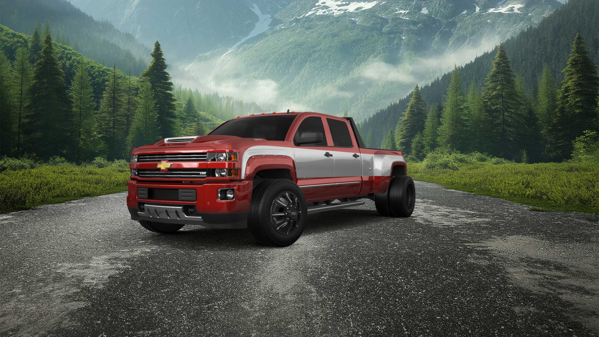 Chevrolet Silverado 3500 4 Door pickup truck 2015