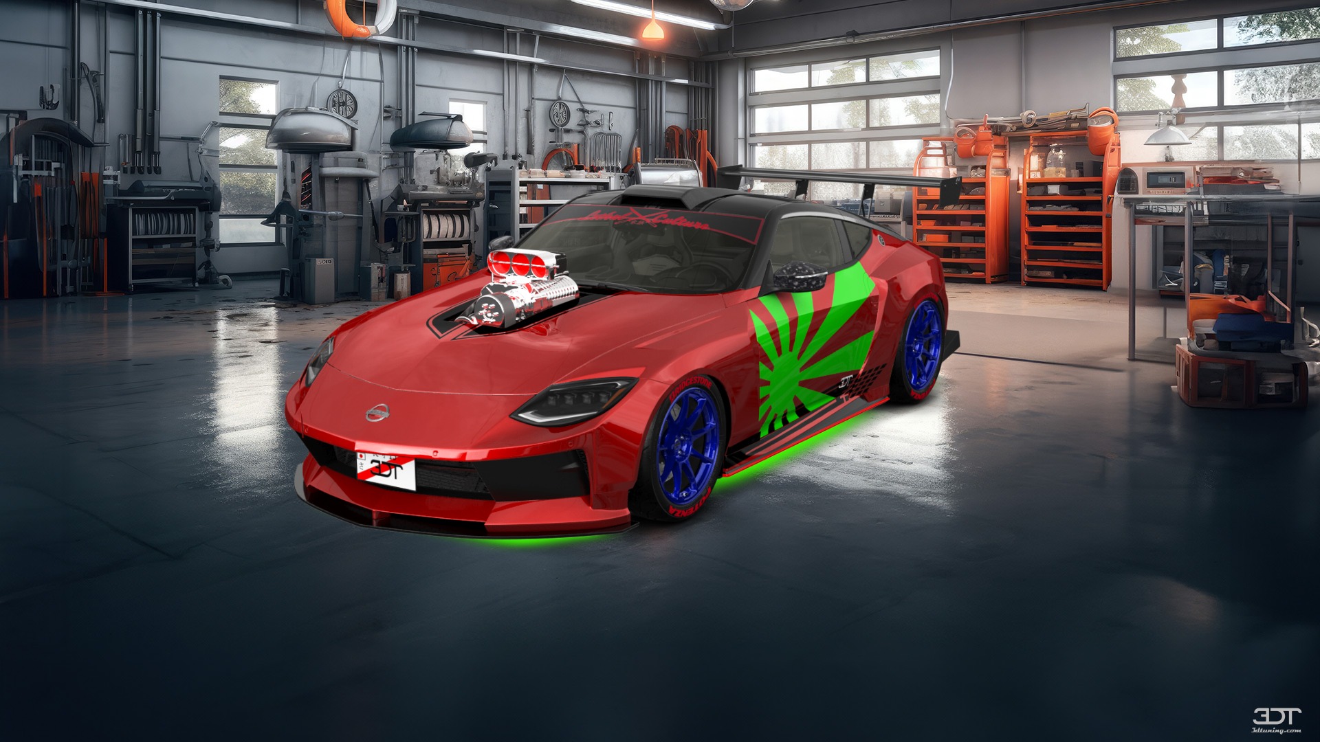 Nissan Z 2 door fastback coupe 2022 tuning