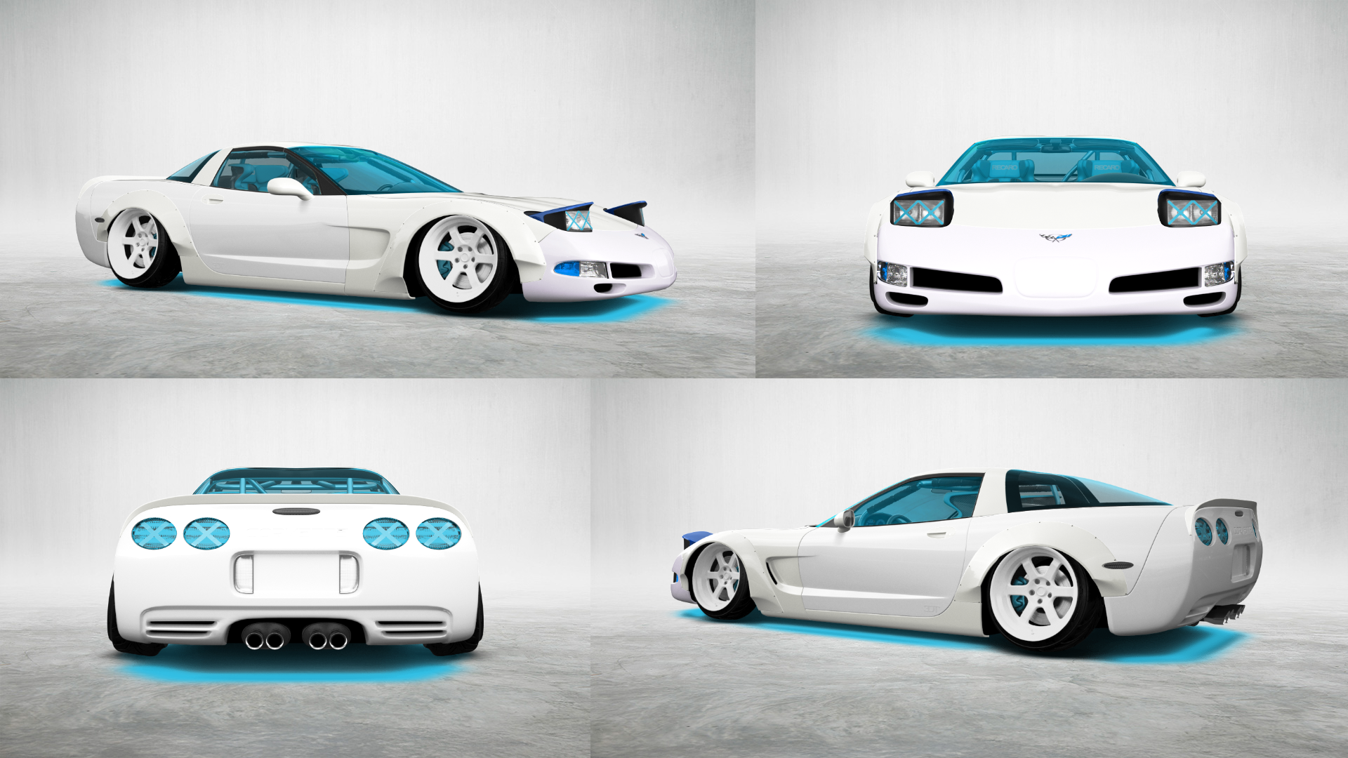 Chevrolet Corvette C5 Fastback 2 Door Coupe 1997 tuning