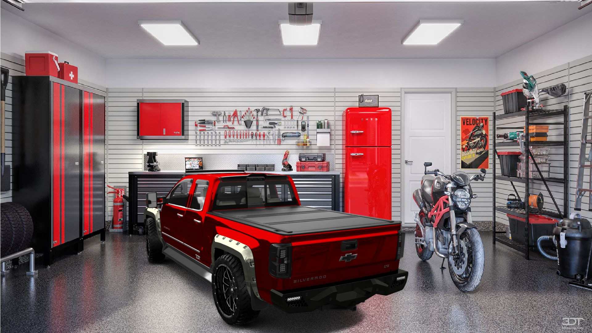 Chevrolet Silverado 1500 6.5 ft box 4 Door pickup truck 2016