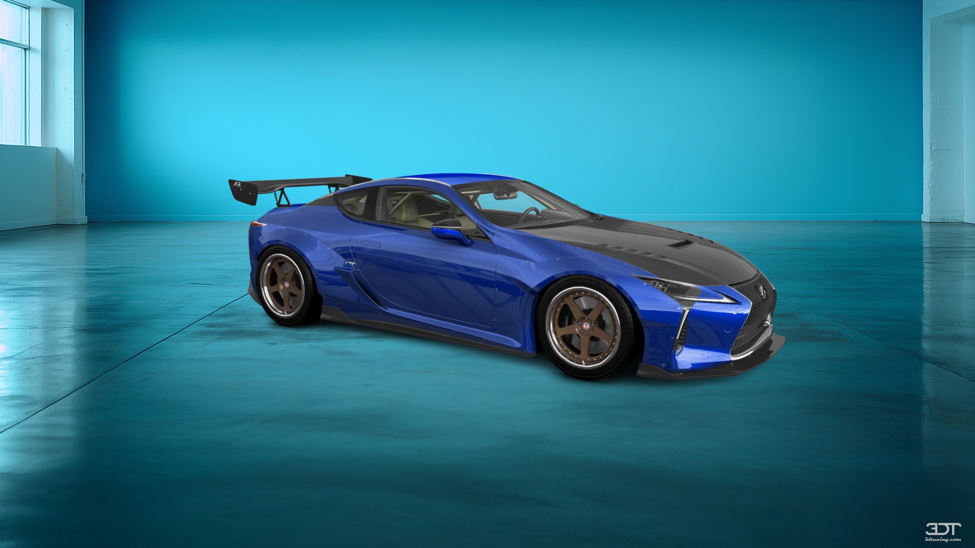 Lexus LC500 2 door fastback coupe 2017 tuning