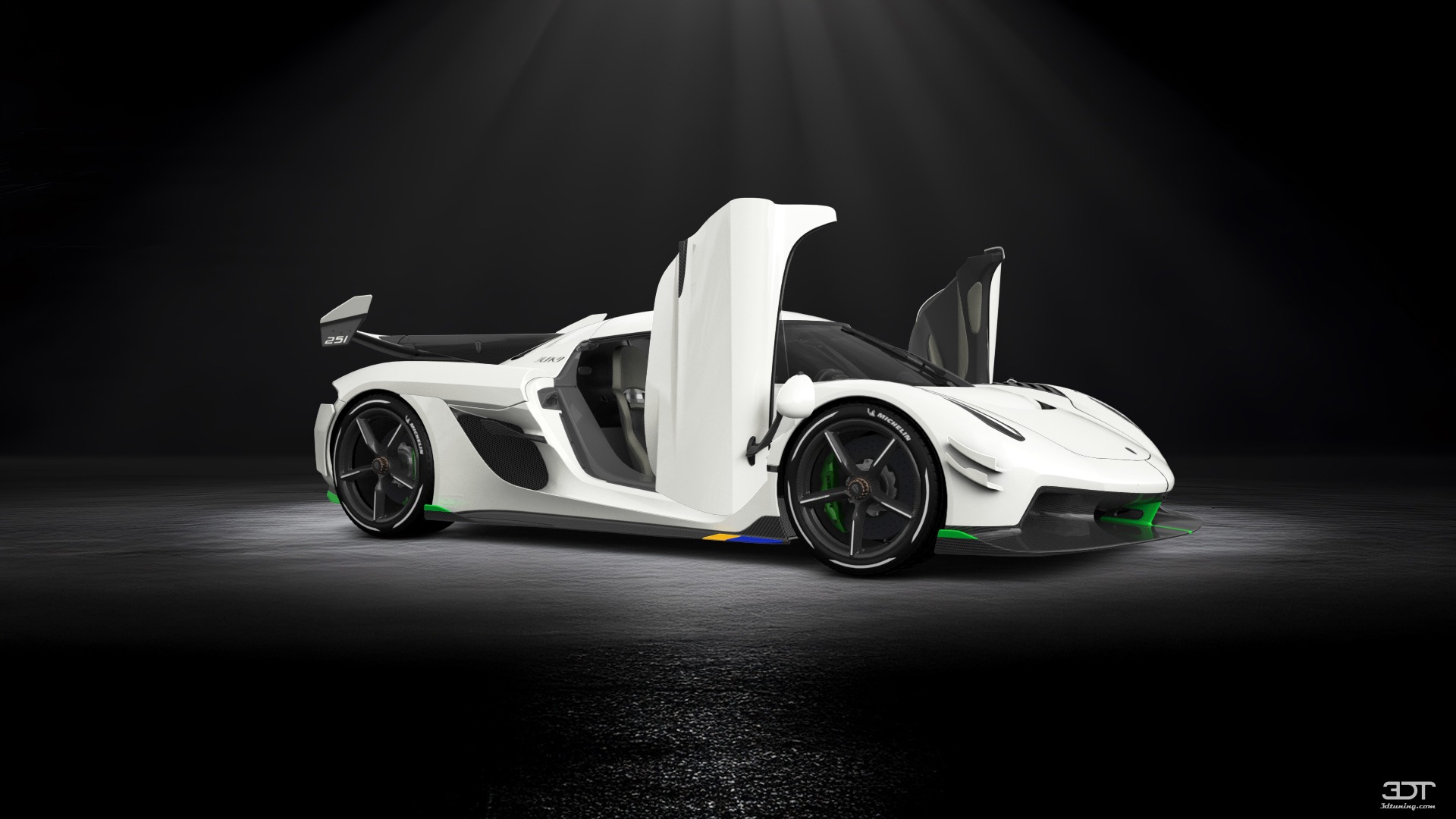 Koenigsegg Jesko 2 door targa top 2020