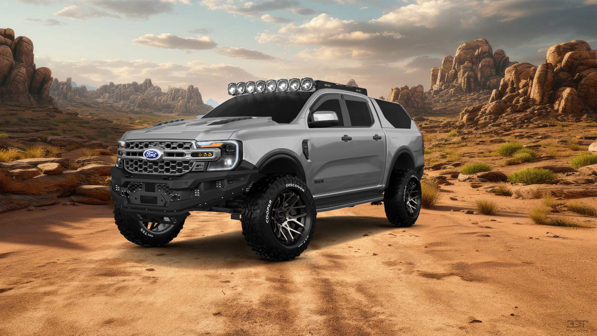 Ford Ranger 4 Door pickup truck 2022 tuning