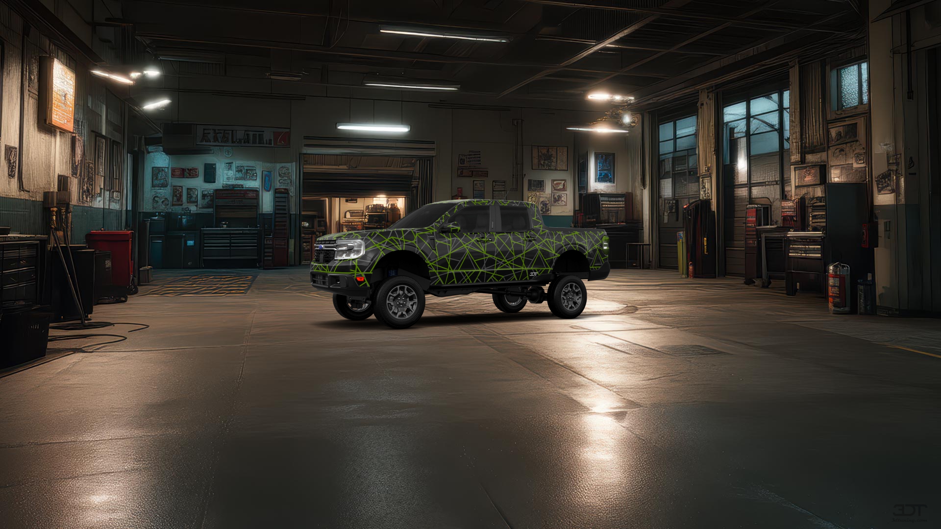 Ford Maverick 4 Door pickup truck 2022 tuning