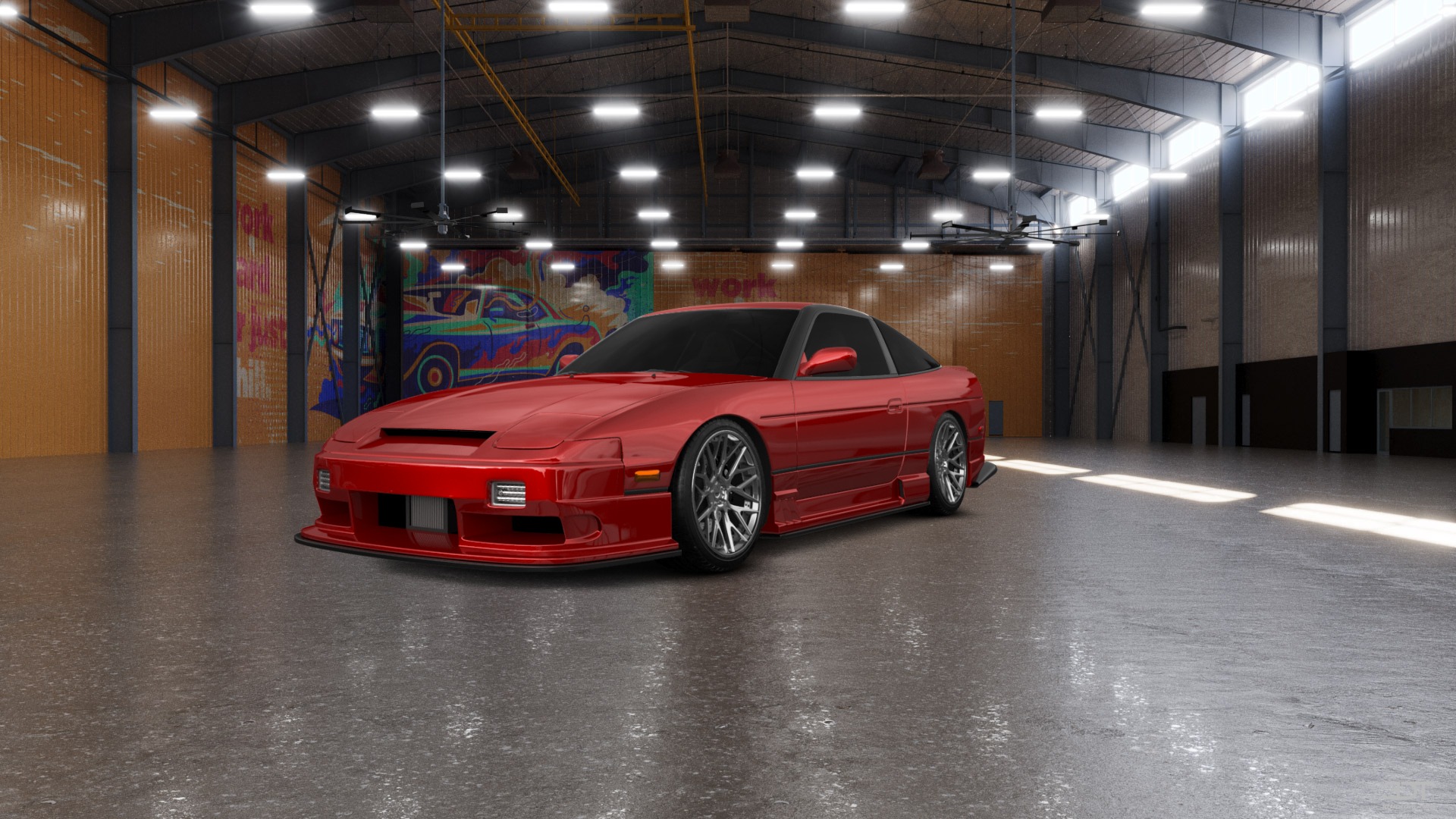 Nissan 240SX 3 Door Hatchback 1989 tuning