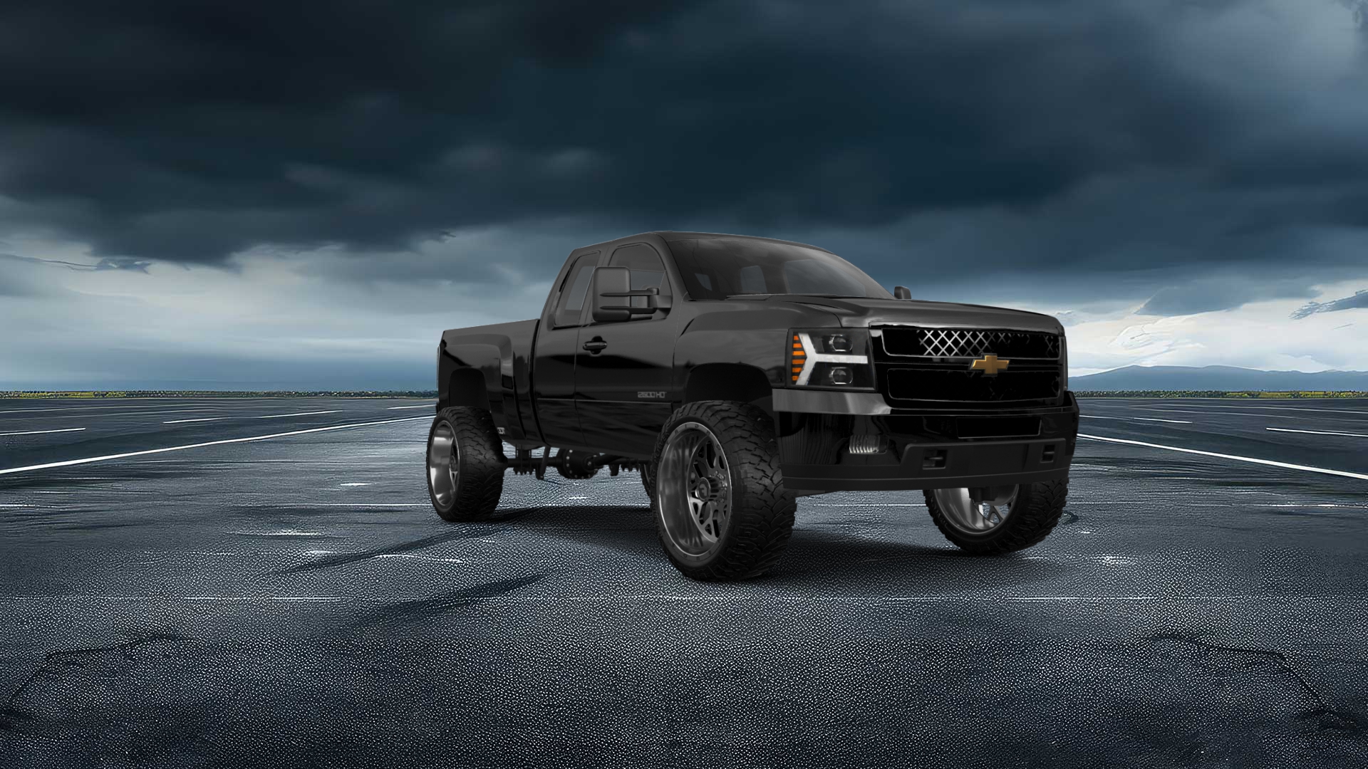 Chevrolet Silverado 2500 HD Extended Cab Pickup Truck 2007 tuning