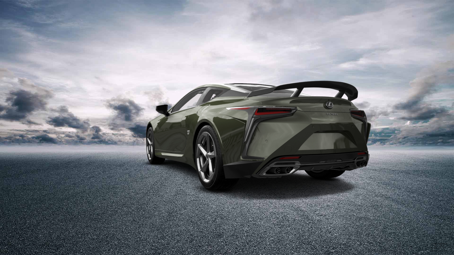 Lexus LC500 2 door fastback coupe 2017