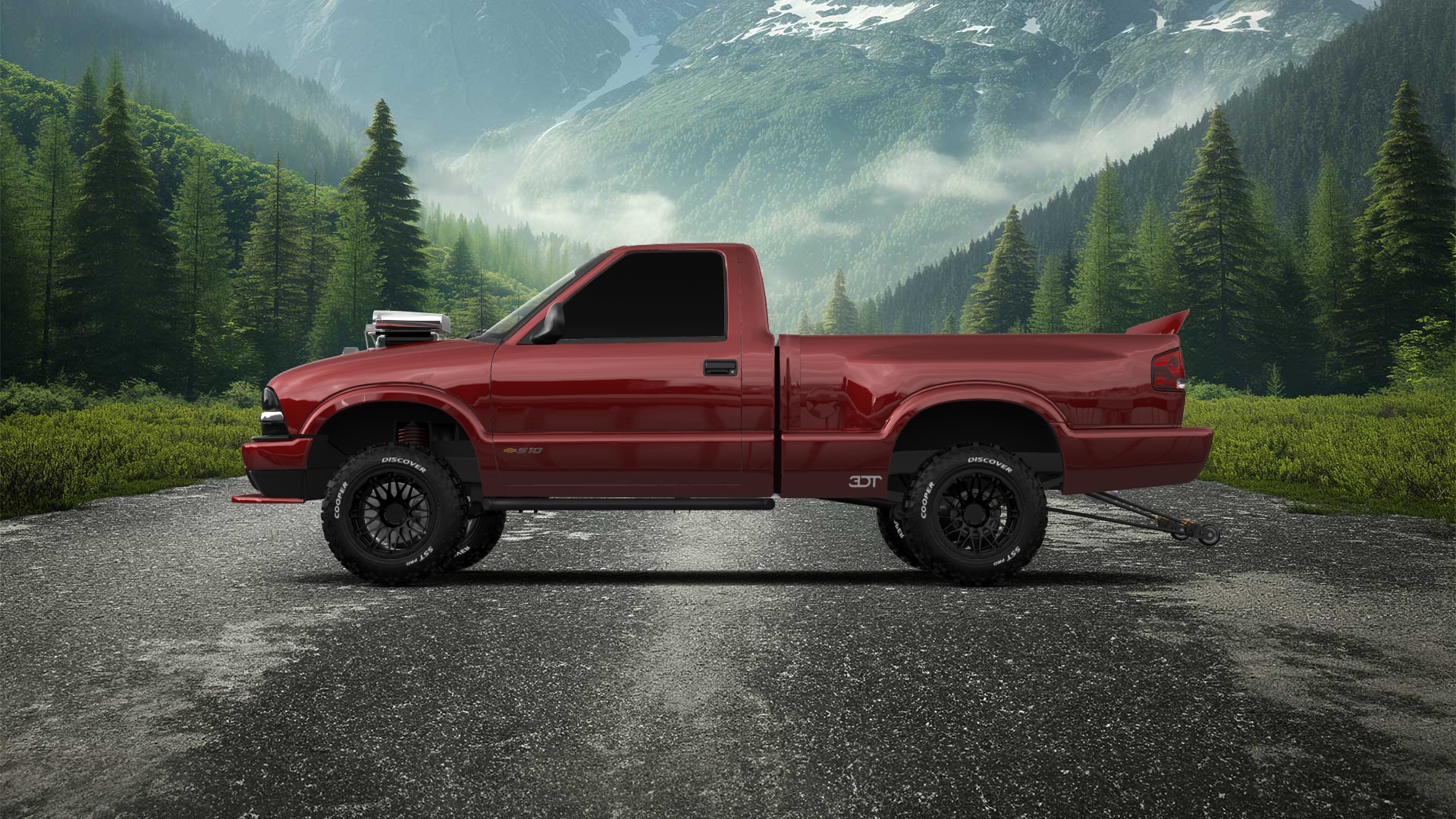 Chevrolet S-10 Stepside 2 Door pickup truck 1999