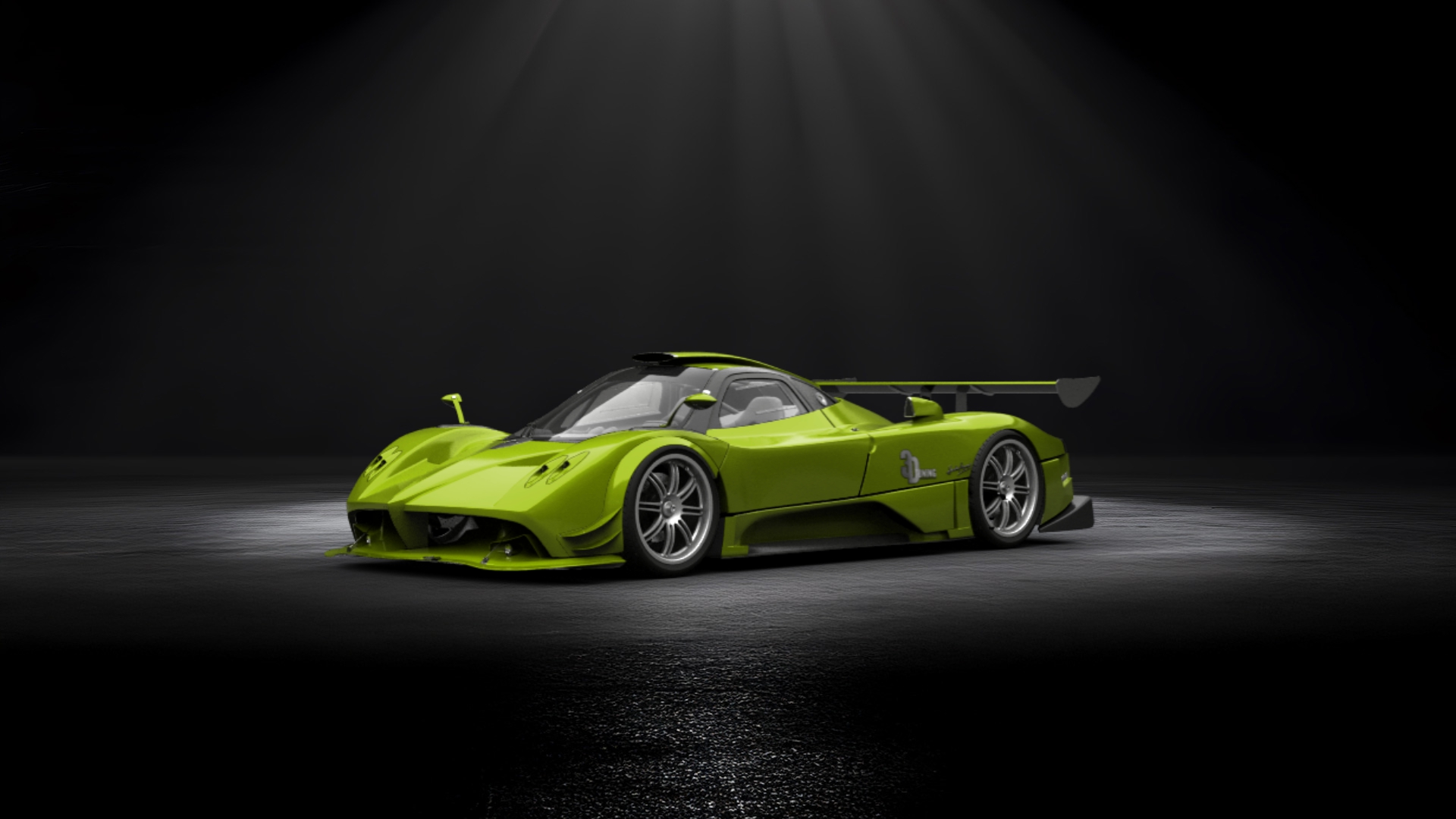 Pagani Zonda R Coupe 2009 tuning