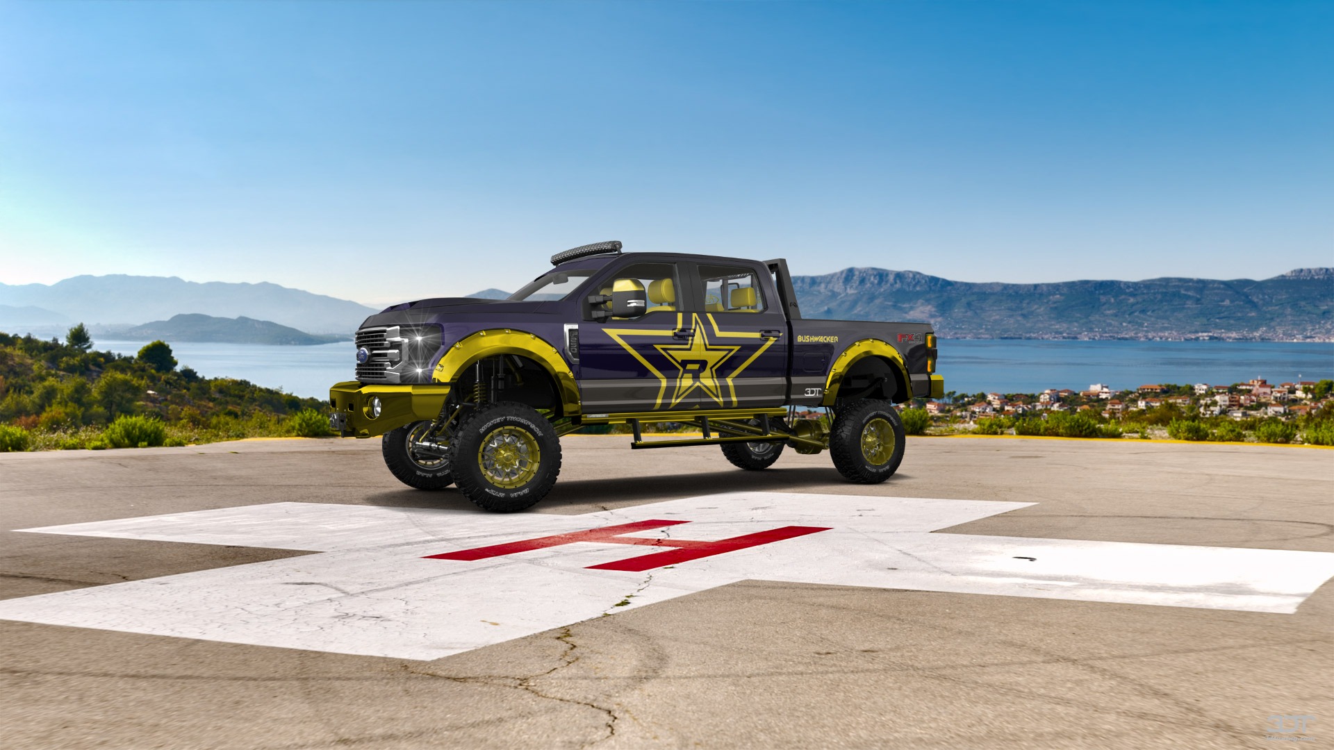 Ford F-250 4 Door pickup truck 2021 Images