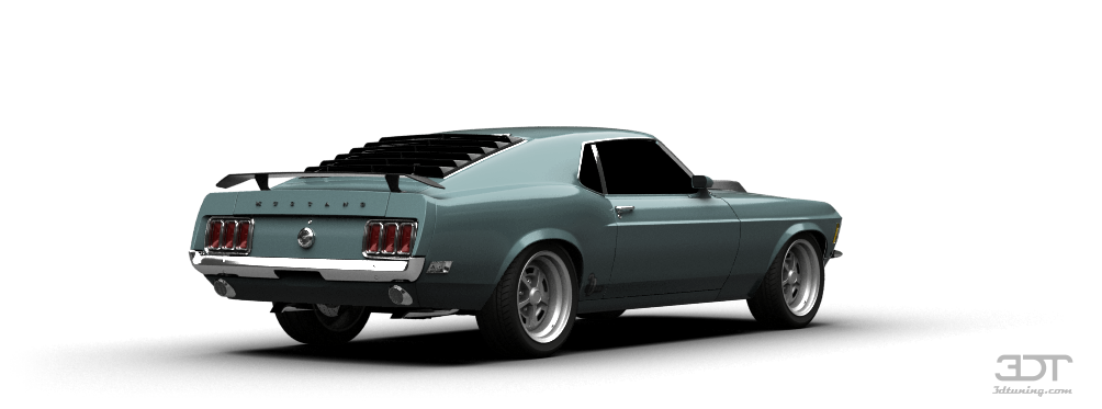 Tuning Mustang Boss 429 Coupe 1969
