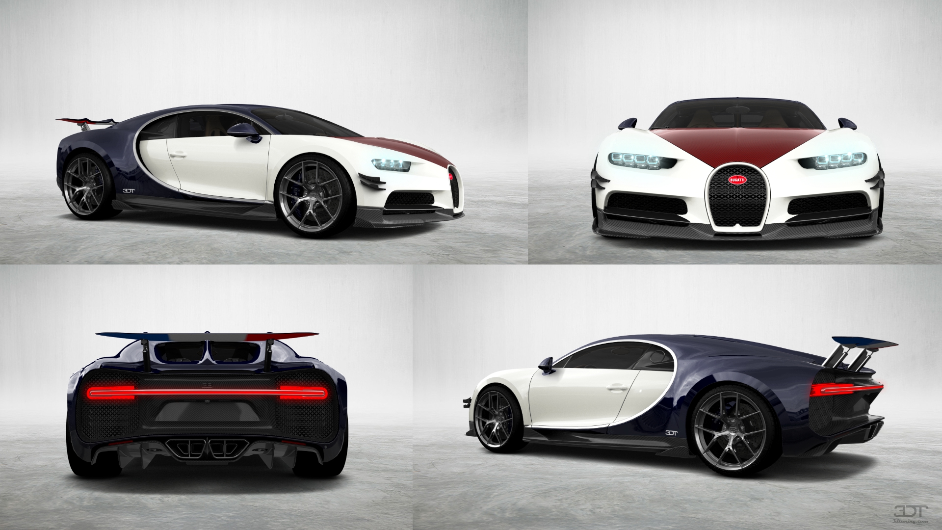 Bugatti Chiron 2 Door Coupe 2016 tuning