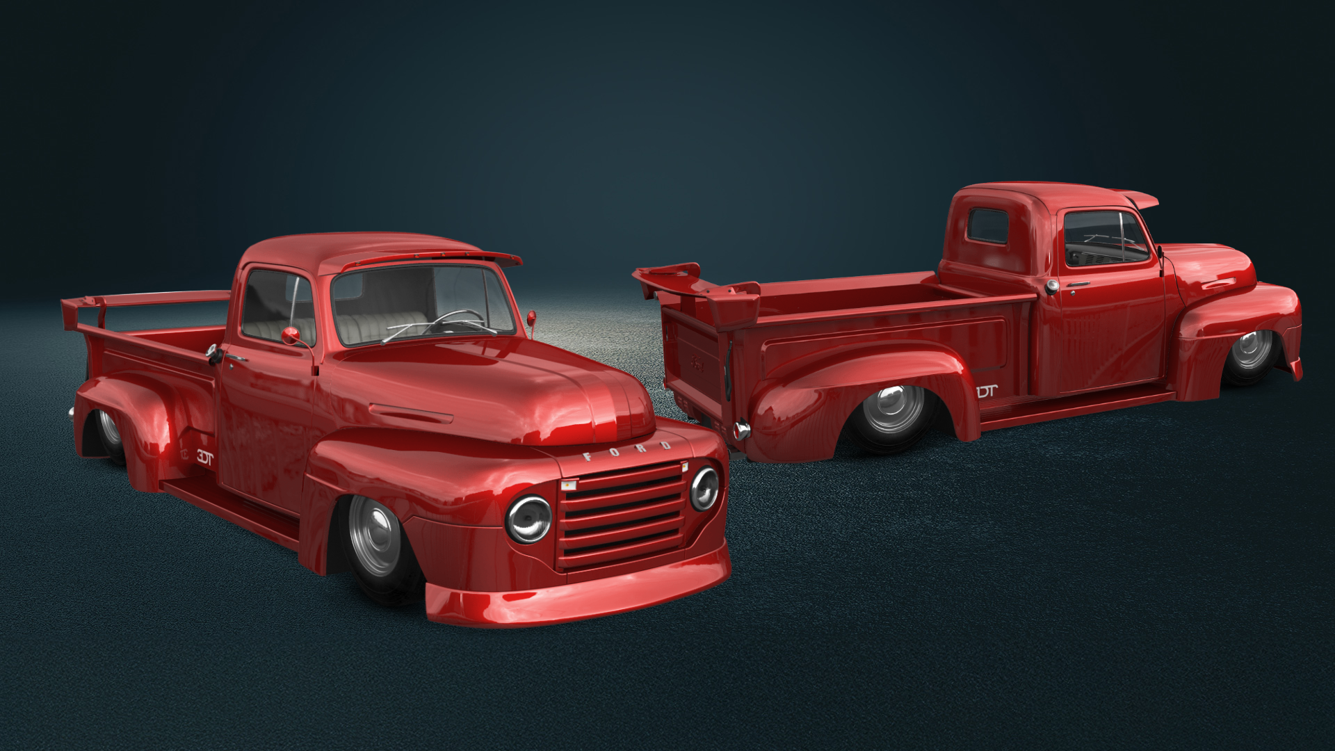 Ford F1 2 Door pickup truck 1949