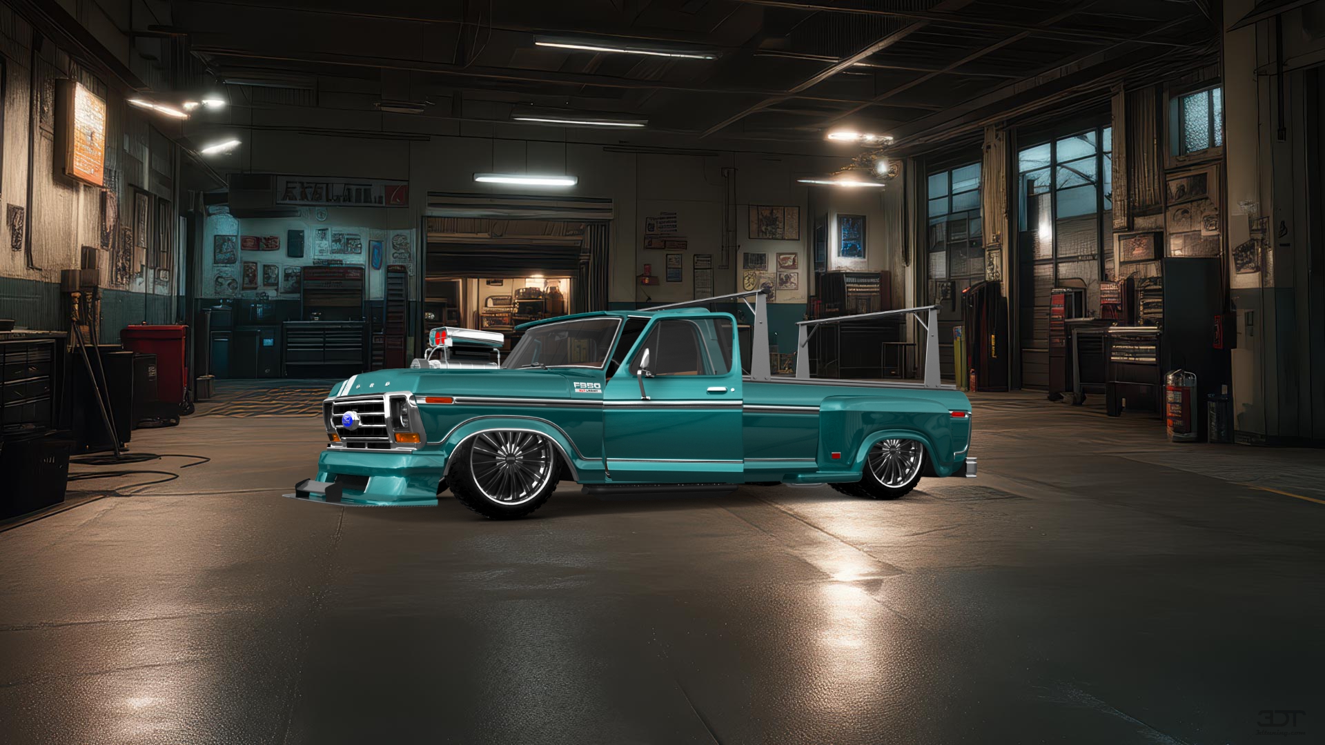 Ford F-350 Dually Regular Cab 2 Door pickup truck 1978 tuning