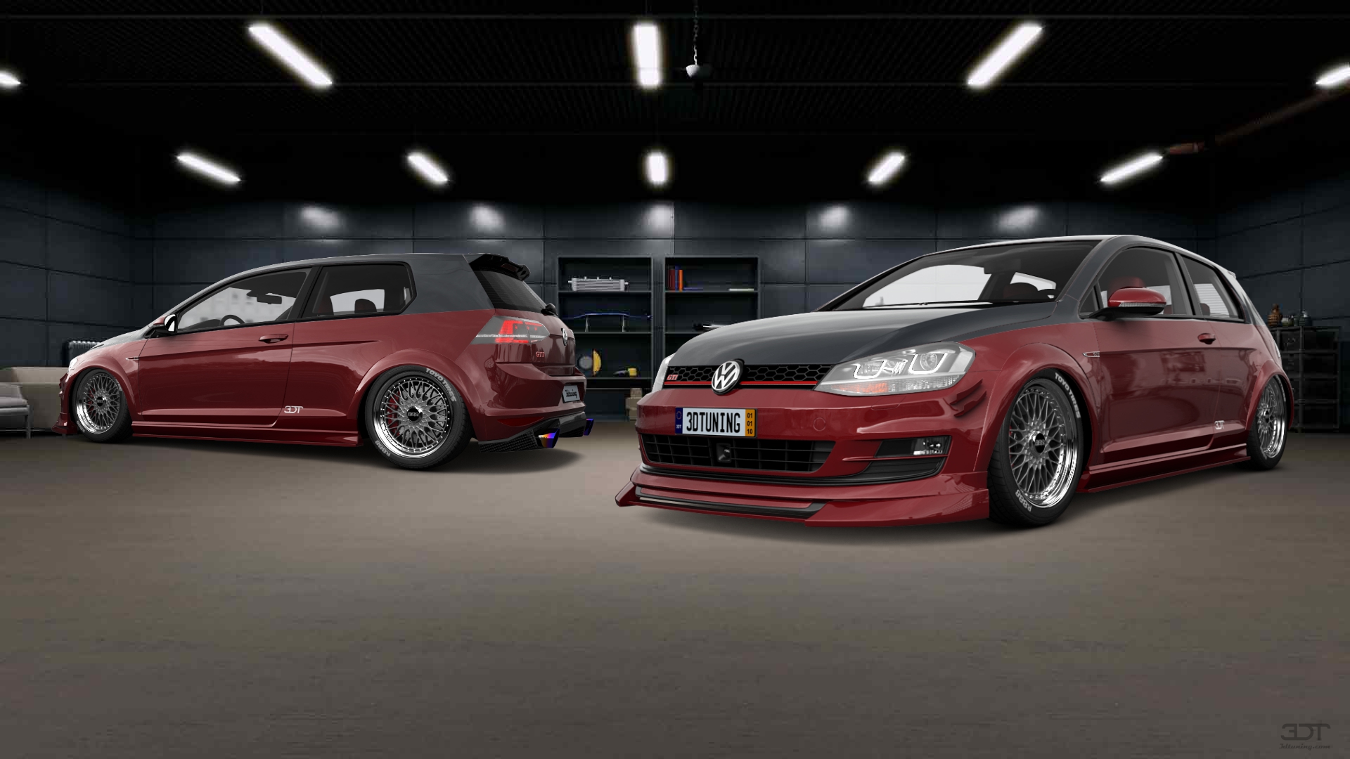 Volkswagen Golf 7 3 Door Hatchback 2013 tuning