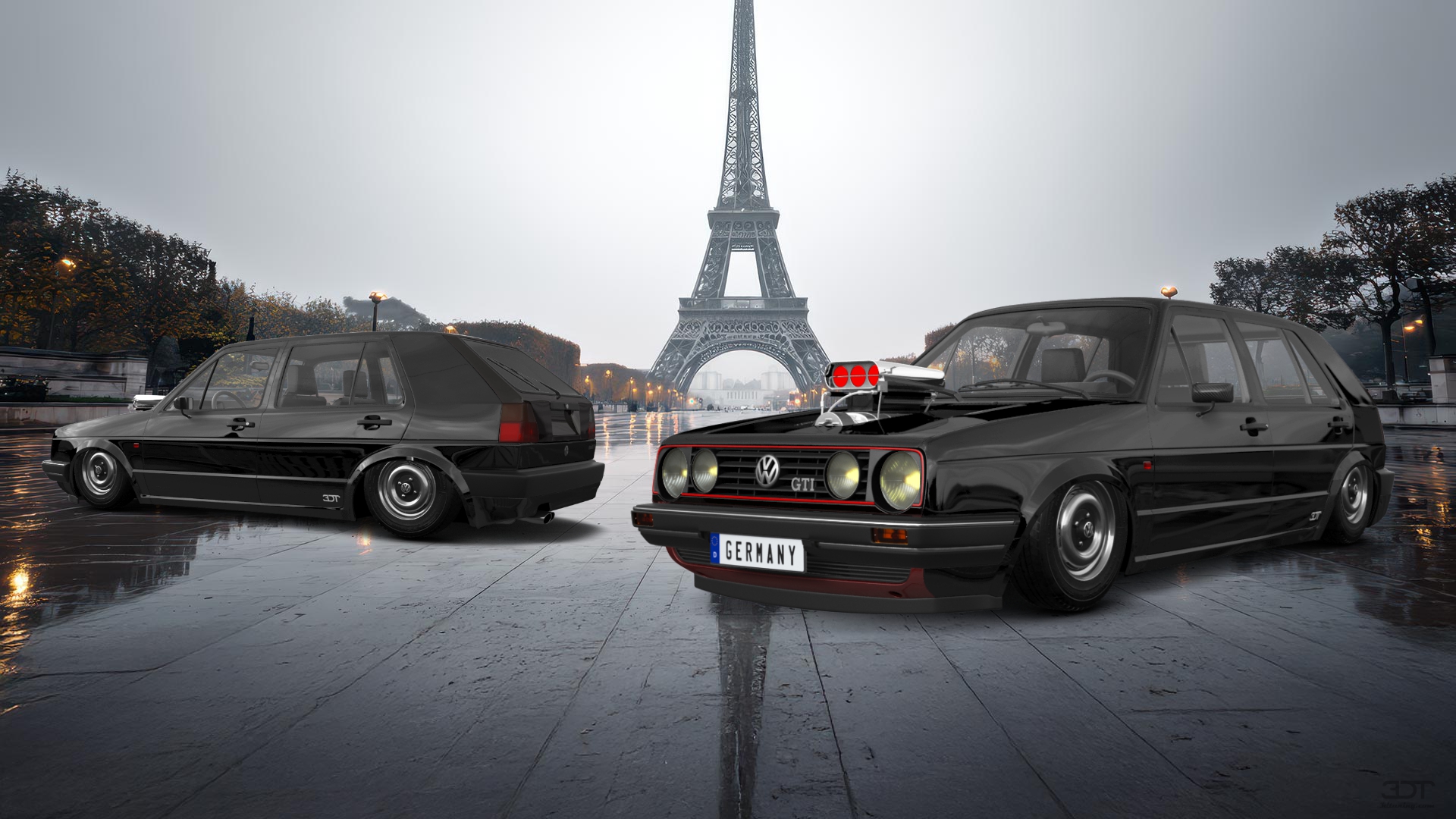 Volkswagen Golf Mk2 5 Door Hatchback 1983 tuning