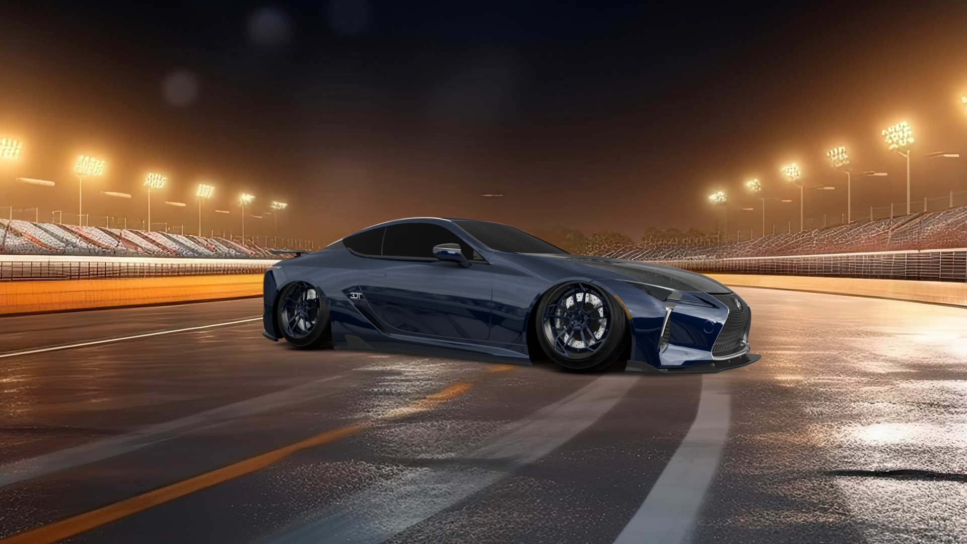 Lexus LC500 2 door fastback coupe 2017 tuning