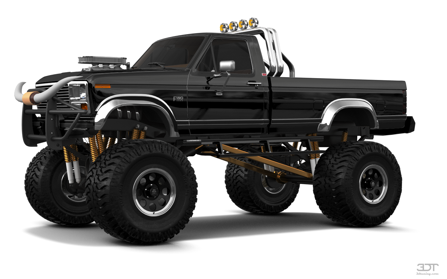 Tuning Ford F-150 2 Door pickup truck 1986