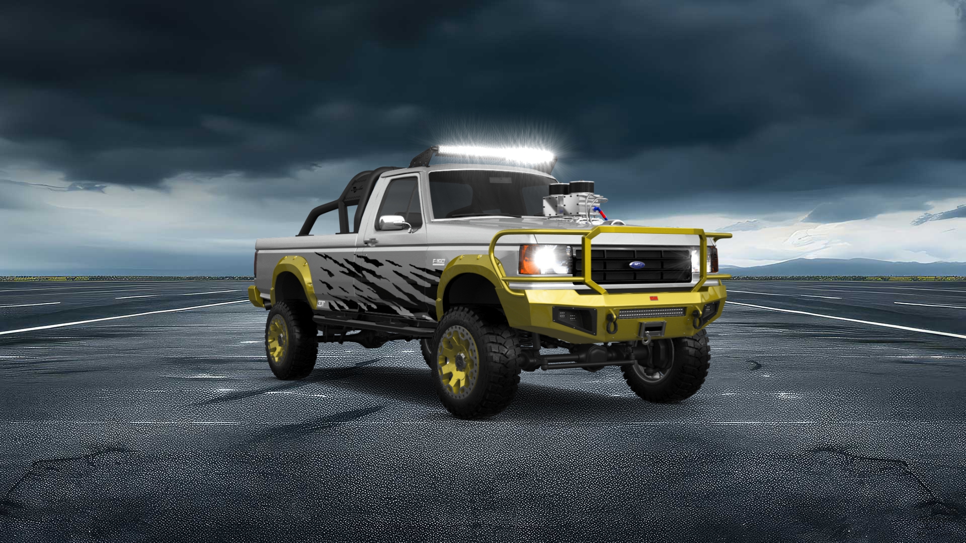 Ford F-150 2 Door pickup truck 1987