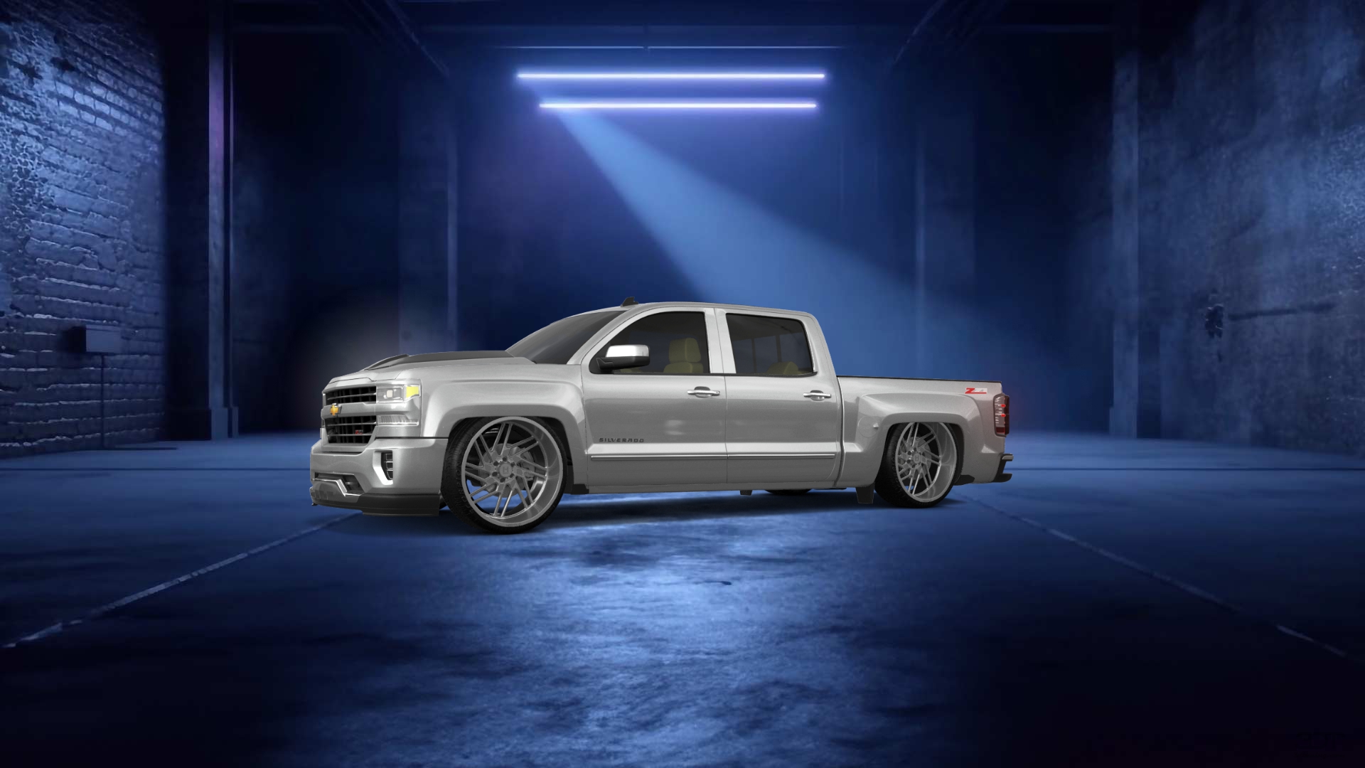 Chevrolet Silverado 1500 4 Door pickup truck 2016 tuning