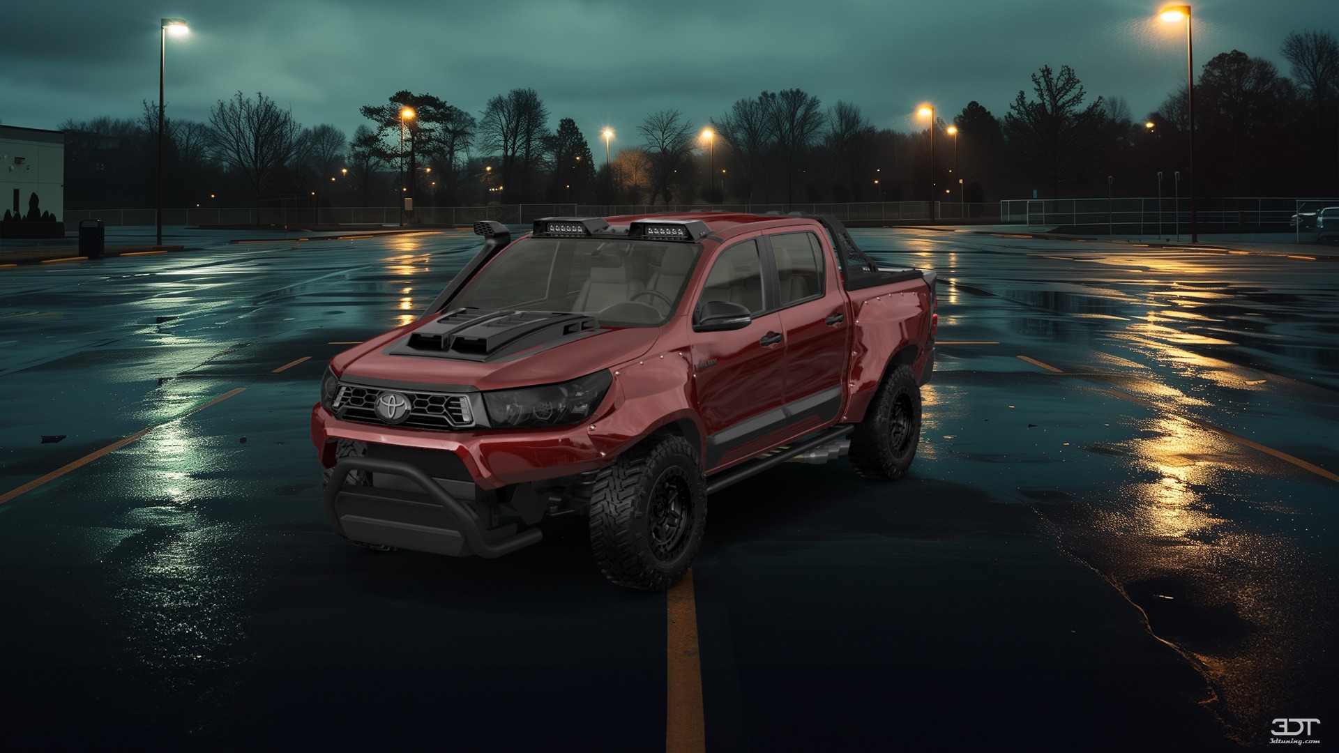 Toyota Hilux Double Cab 4 Door pickup truck 2015 tuning