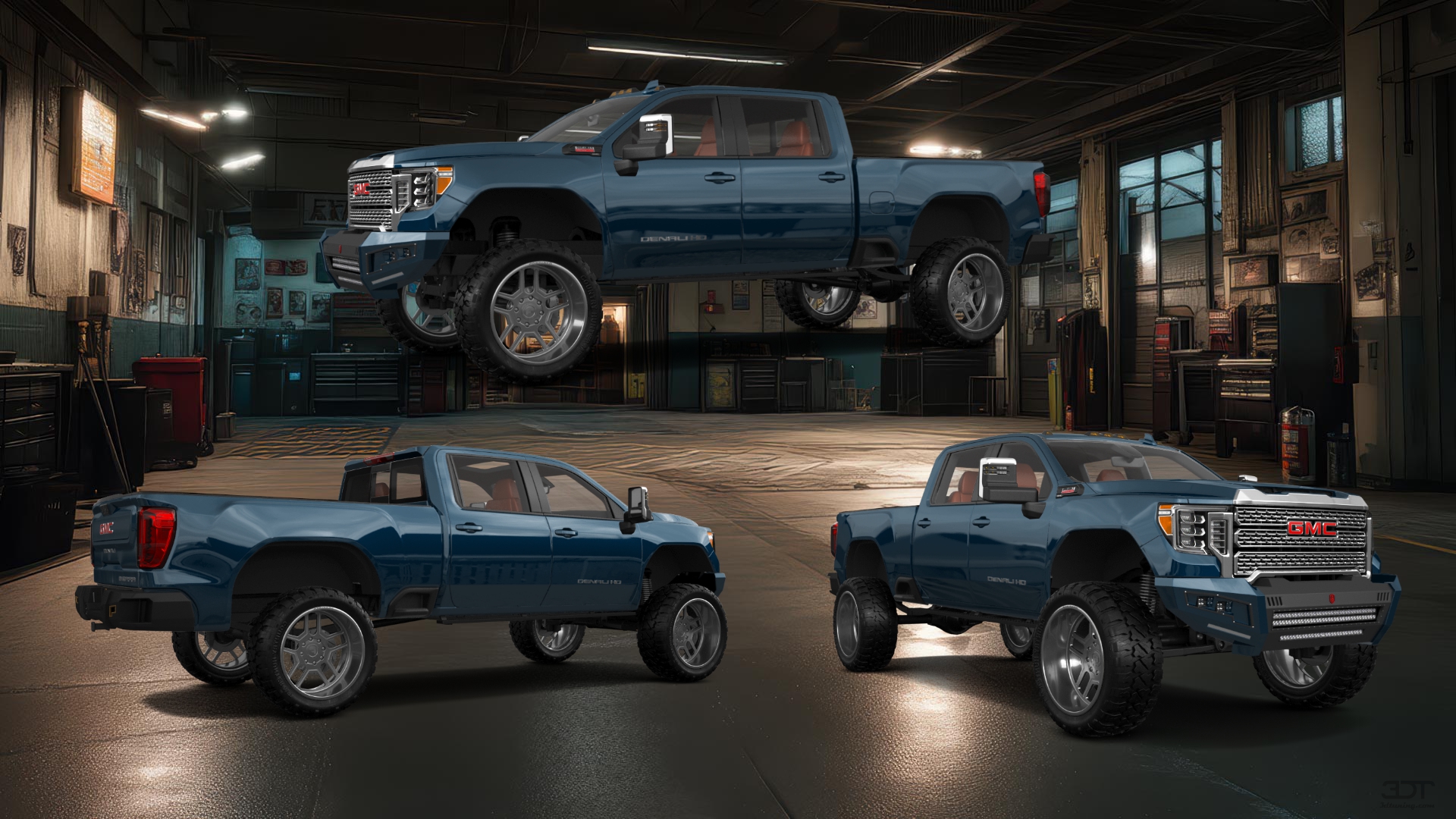 GMC Sierra 2500 HD 4 Door pickup truck 2020 tuning