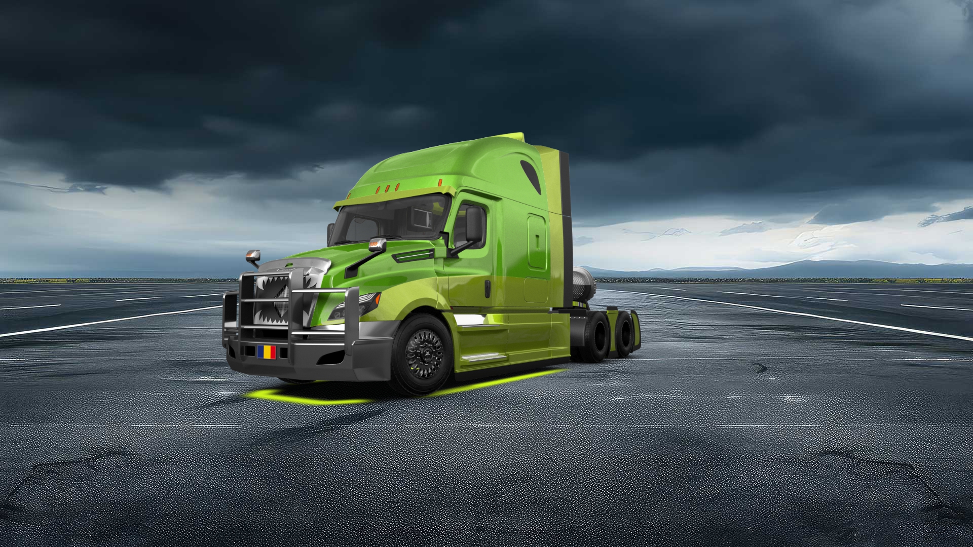 Freightliner Cascadia Sleeper Cab Truck 2018