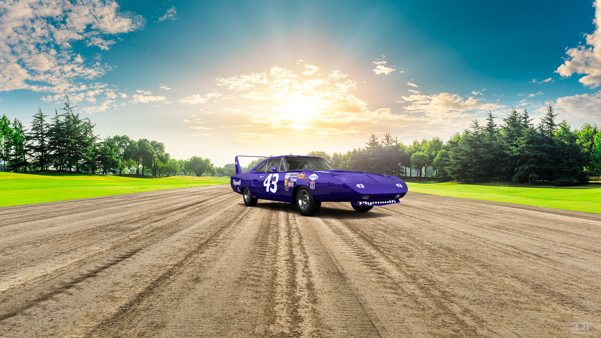 Tuning Plymouth Superbird 2 Door Coupe 1970