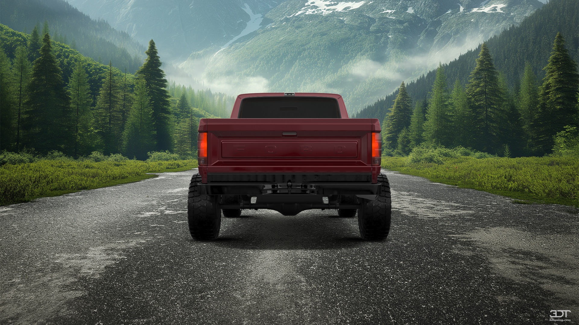 Ford F-150 2 Door pickup truck 1986