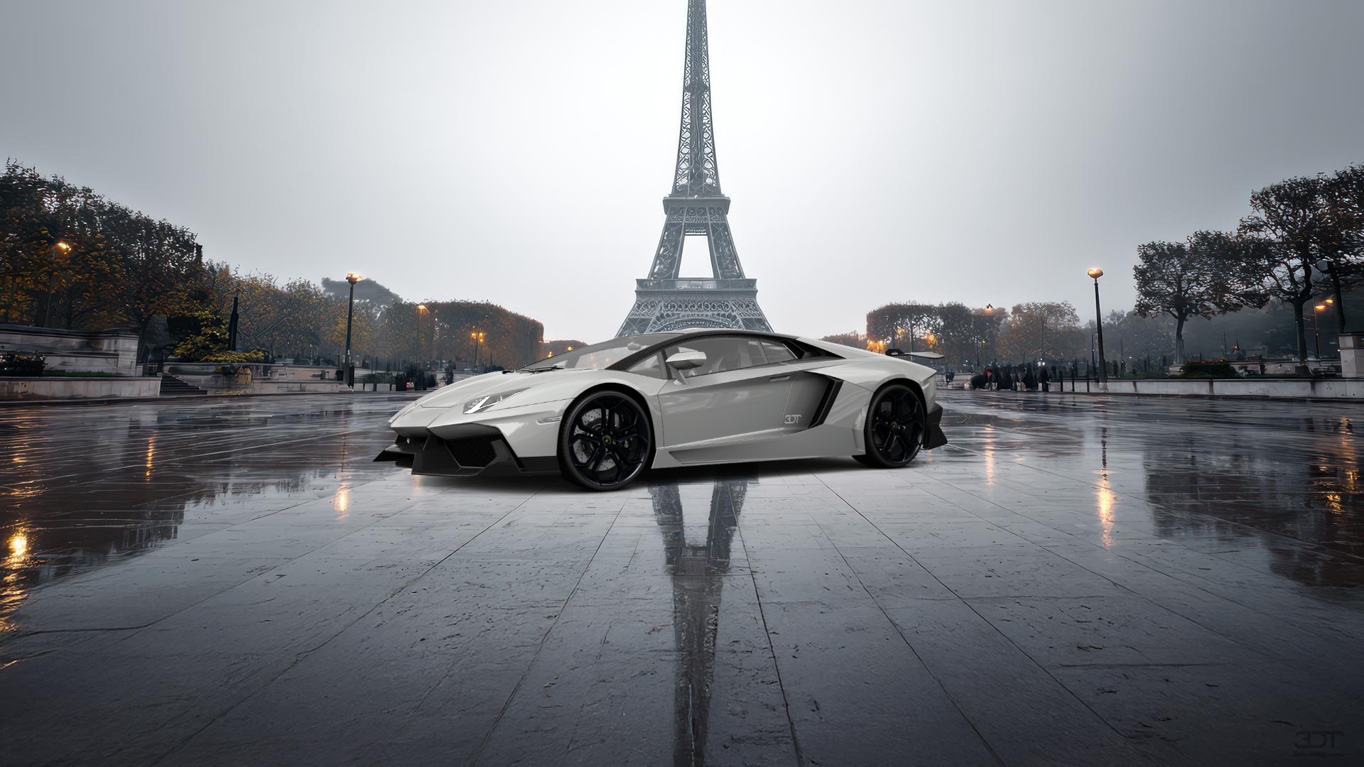 Lamborghini Aventador 2 Door Coupe 2012 tuning