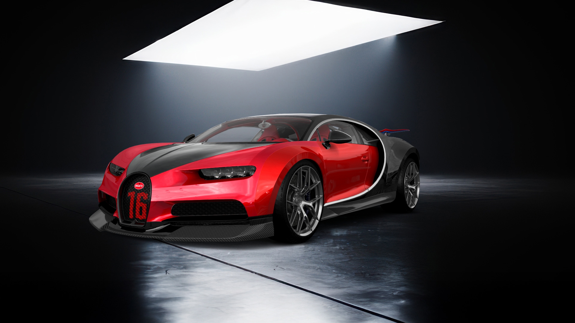 Bugatti Chiron 2 Door Coupe 2016 tuning