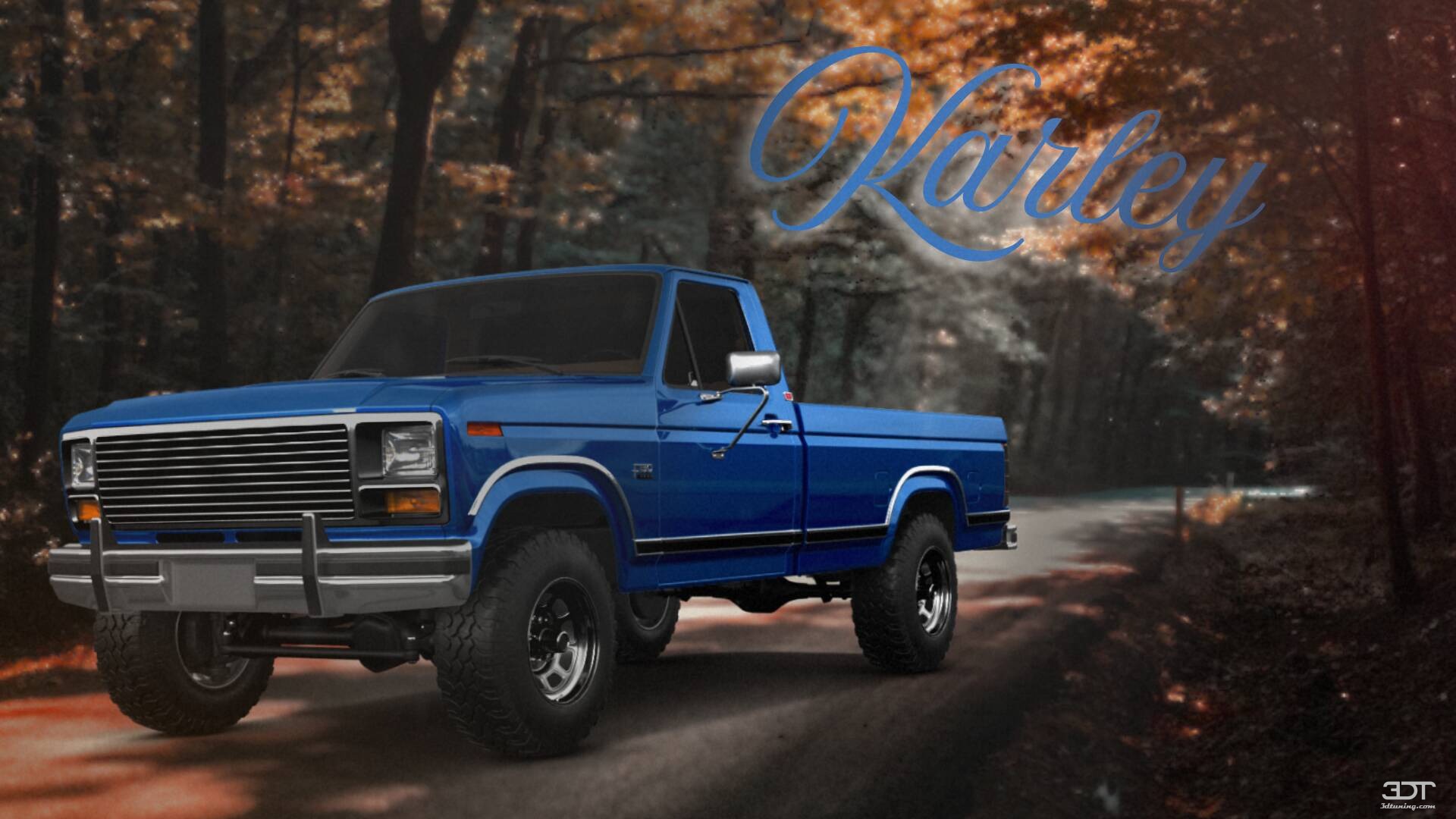 Ford F-150 2 Door pickup truck 1986