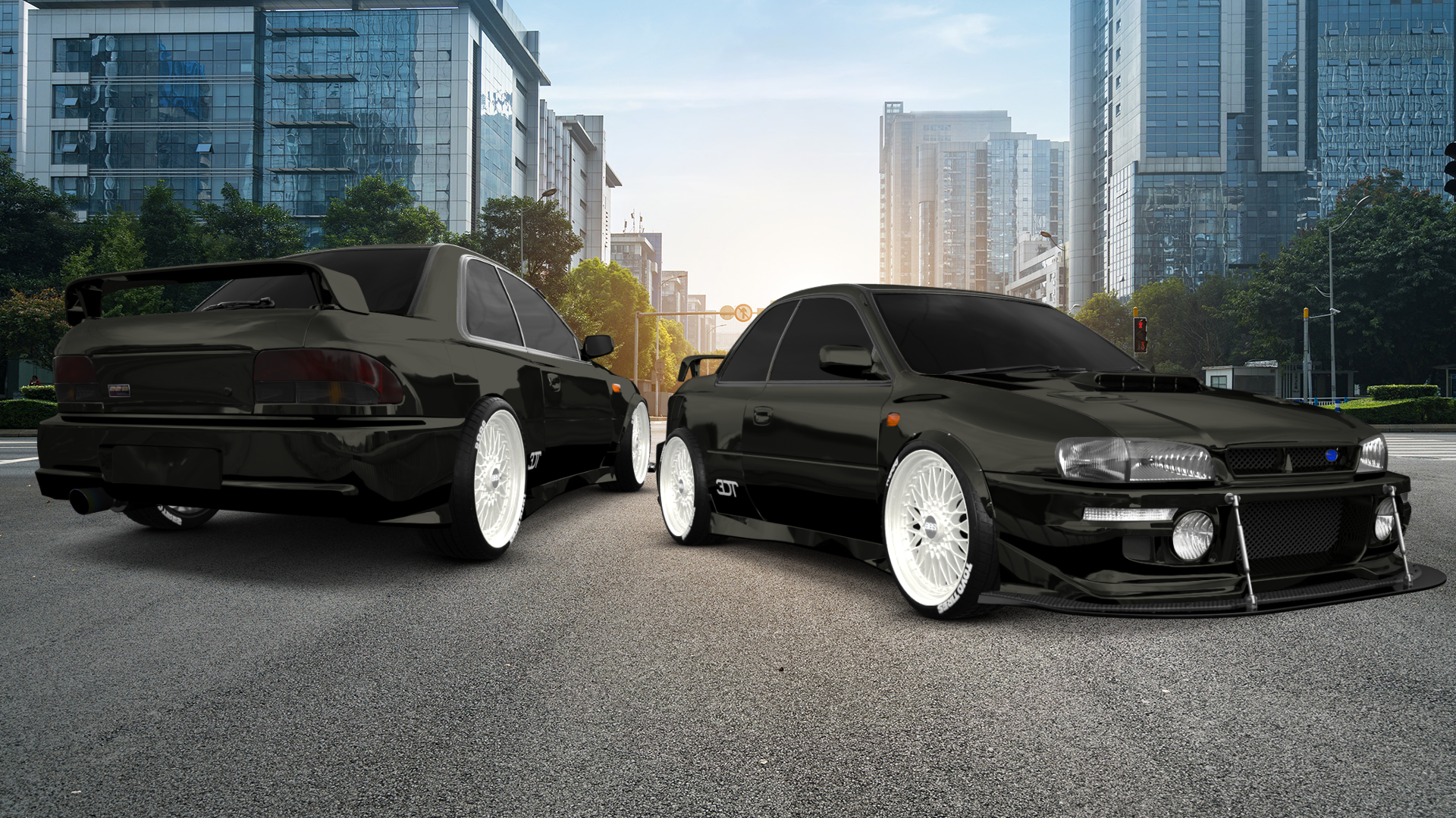 Subaru Impreza WRX STI 22B 2 Door Coupe 2000 tuning