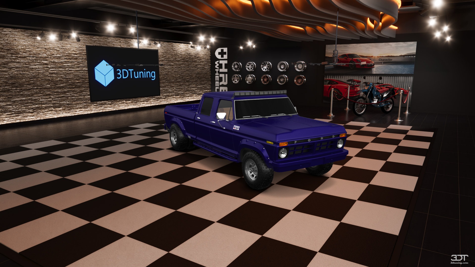 Ford F-350 Dually 4 Door pickup truck 1973