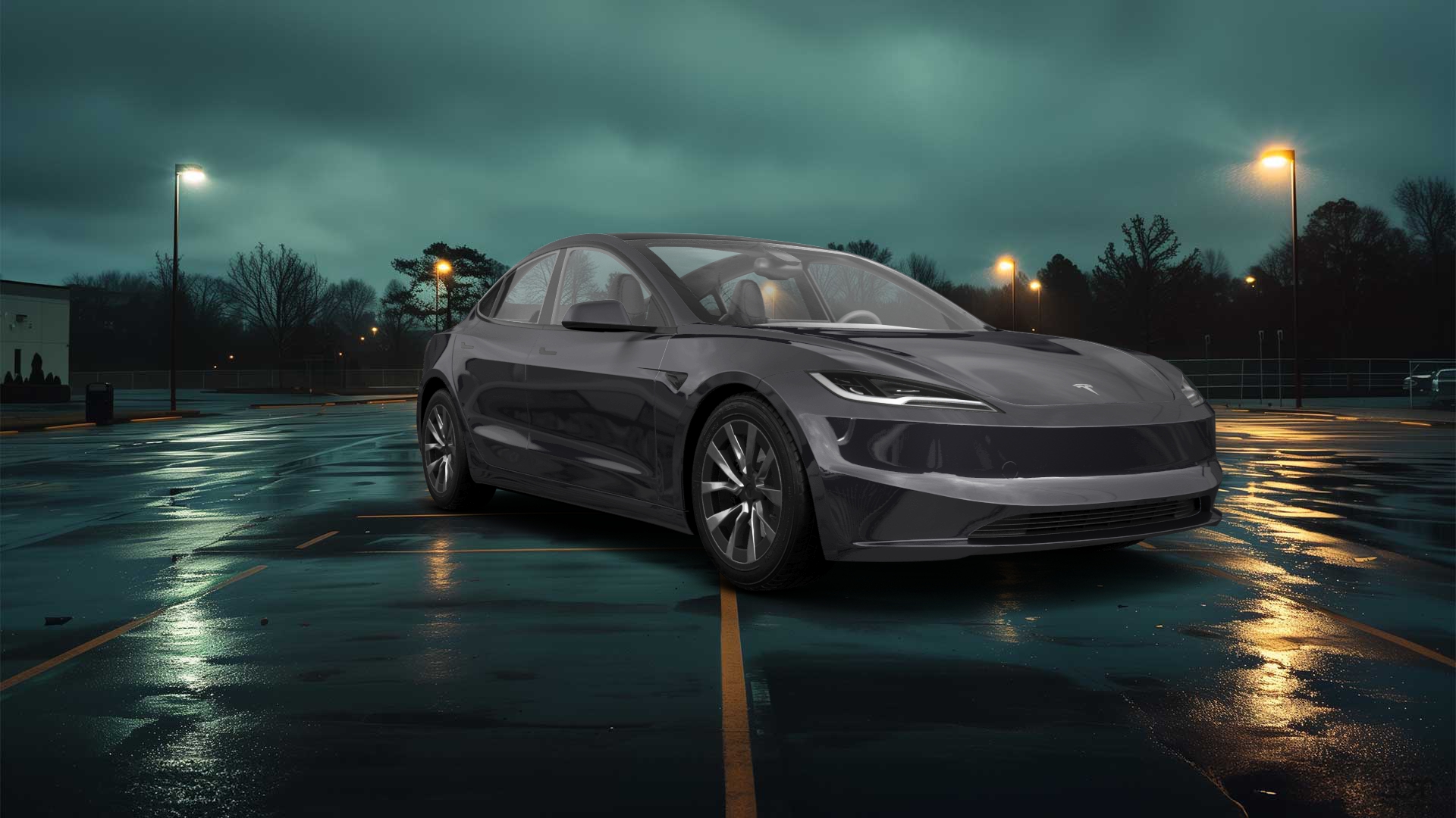 Tesla Model 3 4 Door Saloon 2023 tuning