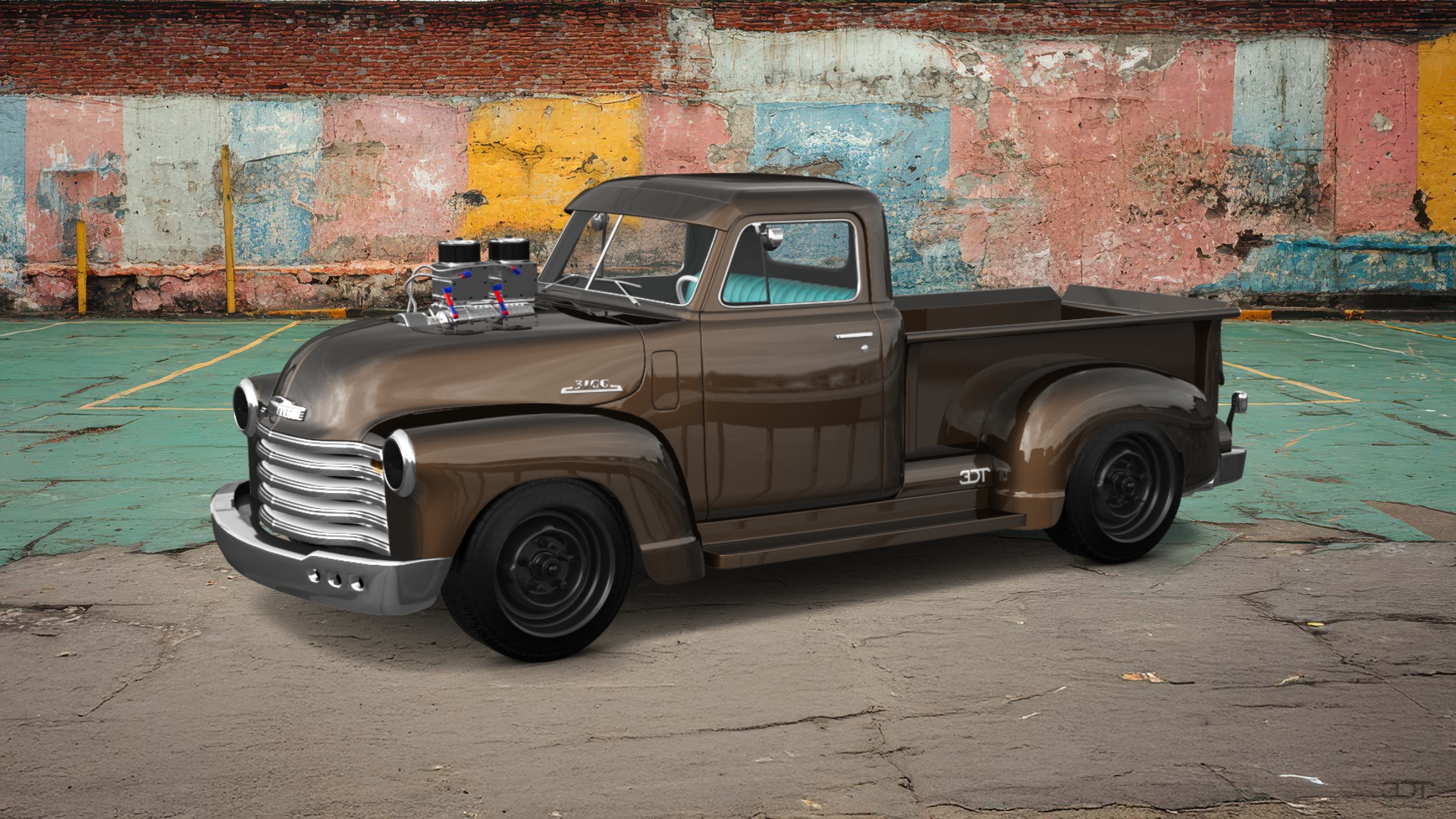 Chevrolet 3100 2 Door pickup truck 1950 tuning