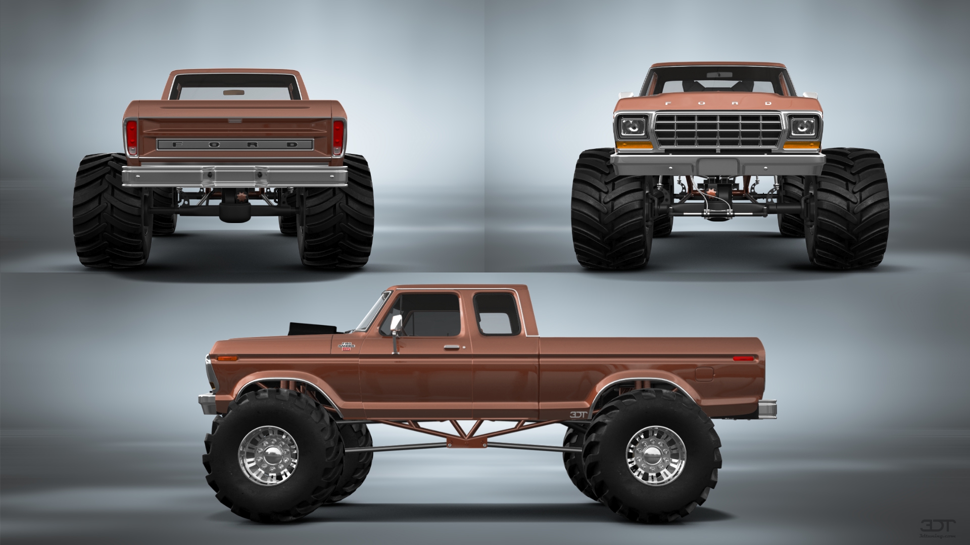 Ford F-150 SuperCab 2 Door pickup truck 1978