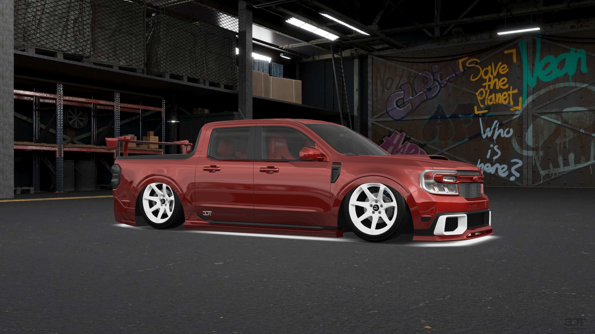 Ford Maverick 4 Door pickup truck 2022 tuning