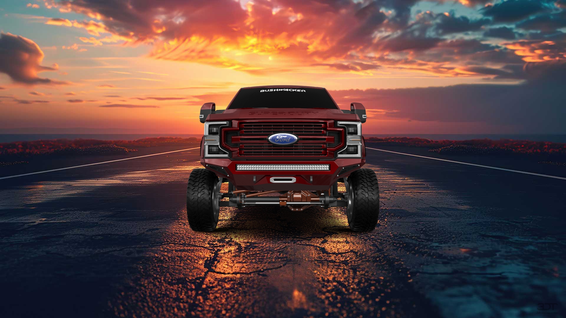 Ford F-250 4 Door pickup truck 2021 Images