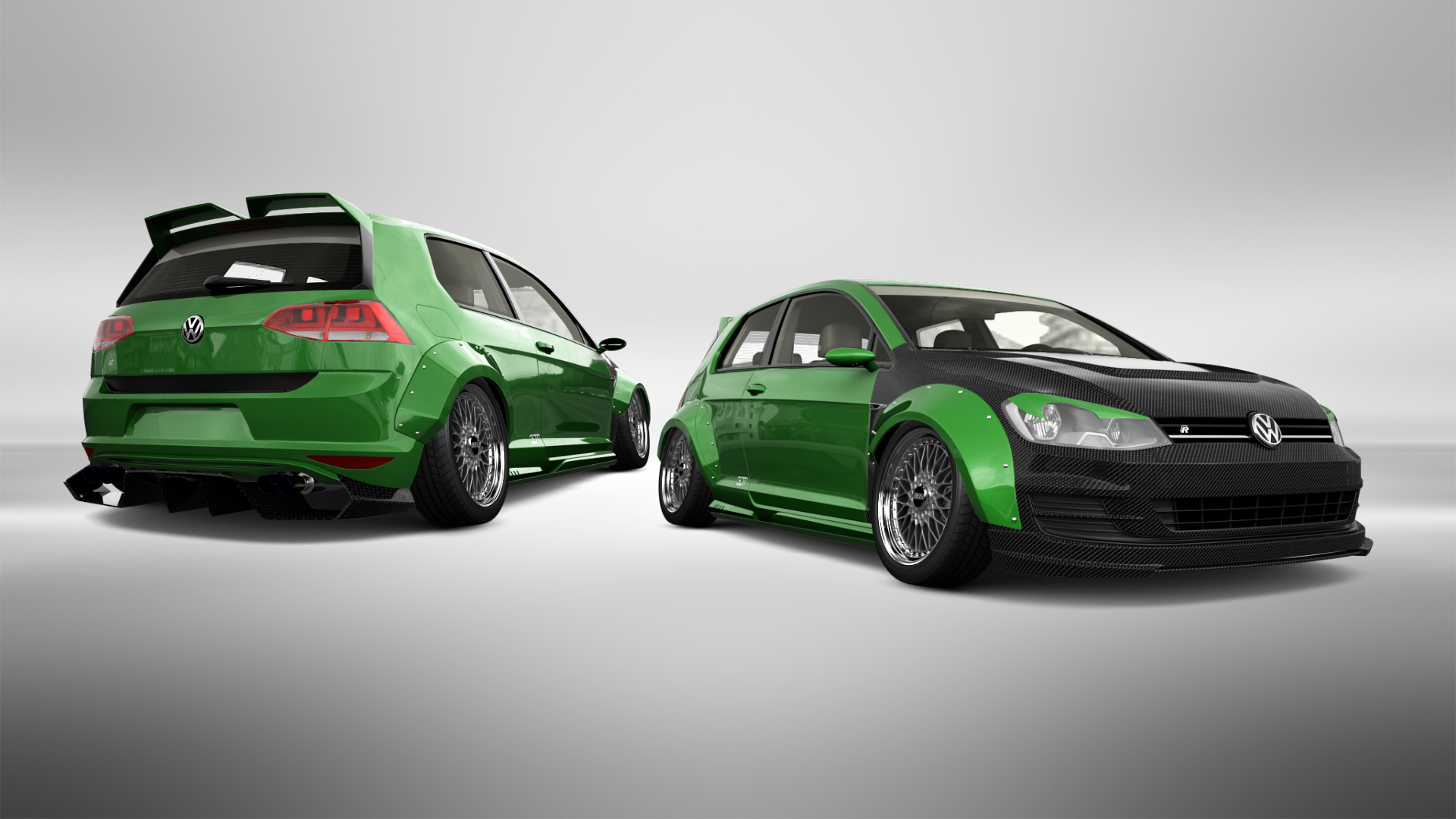 Volkswagen Golf 7 3 Door Hatchback 2013 tuning